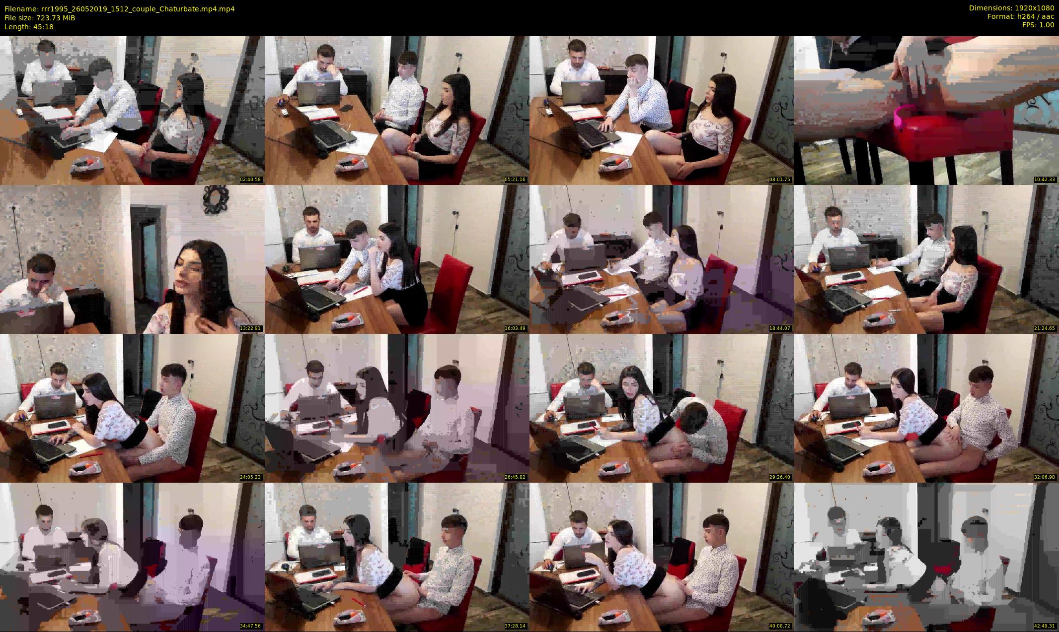 rrr1995 — 46 minute Chaturbate couple cam show recording, 1080p, May 26, 2019