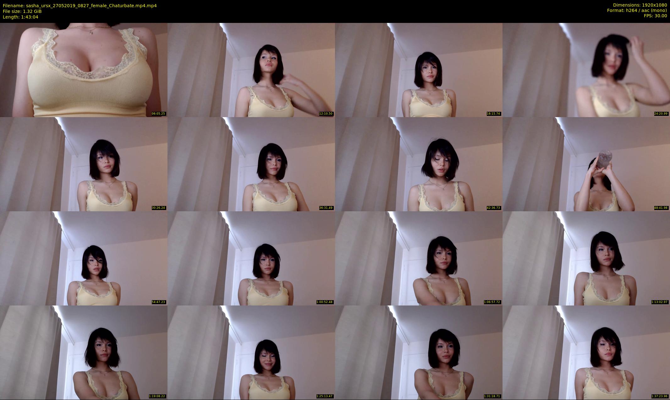 sasha_ursx — 104 minute Chaturbate female cam show recording, 1080p, May 27, 2019