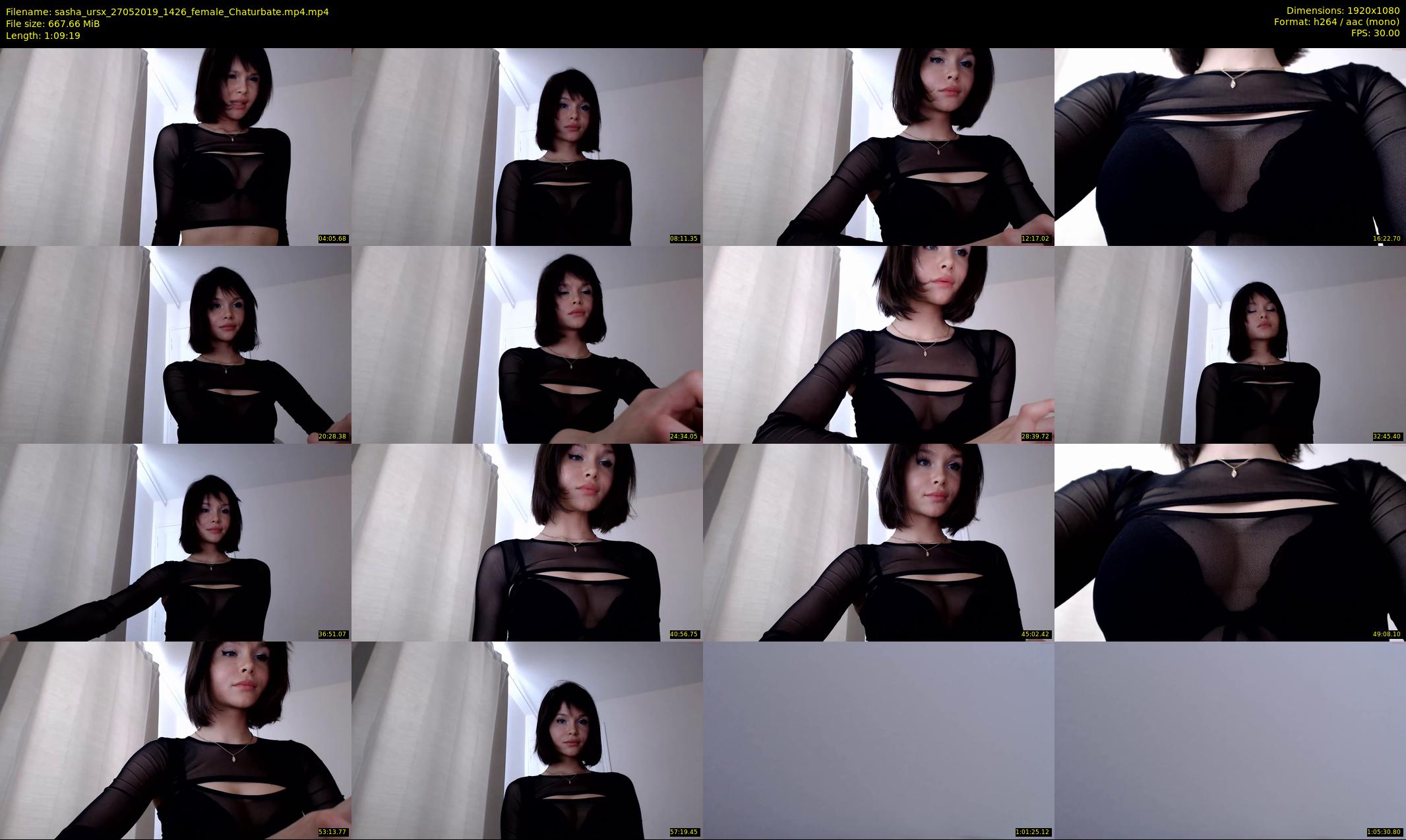 sasha_ursx — 70 minute Chaturbate female cam show recording, 1080p, May 27, 2019