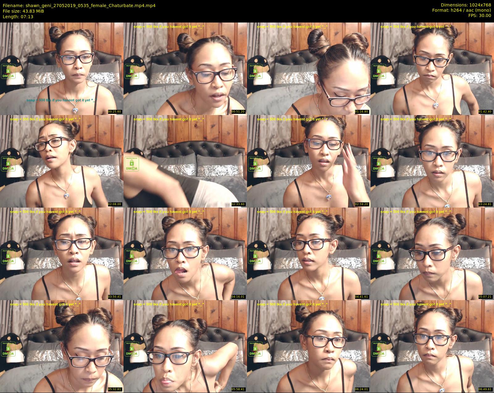 shawn_geni — 8 minute Chaturbate couple cam show recording, 720p, May 27, 2019