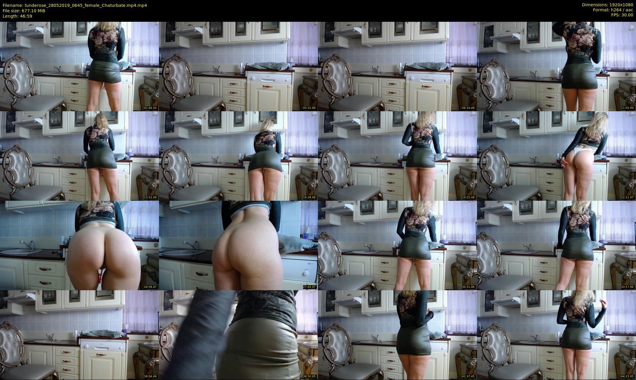 tunderose — 47 minute Chaturbate female cam show recording, 1080p, May 28, 2019