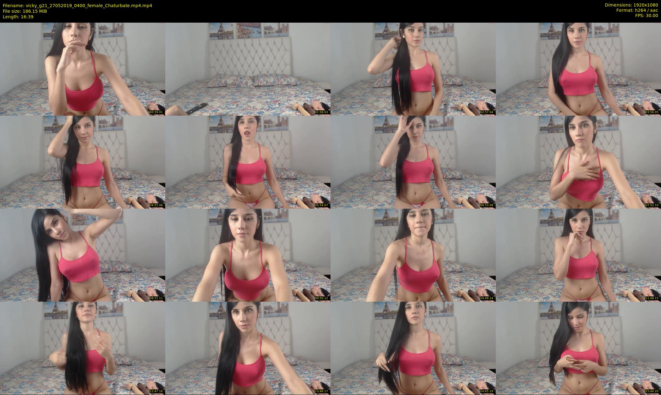 vicky_g21 — 17 minute Chaturbate female cam show recording, 1080p, May 27, 2019