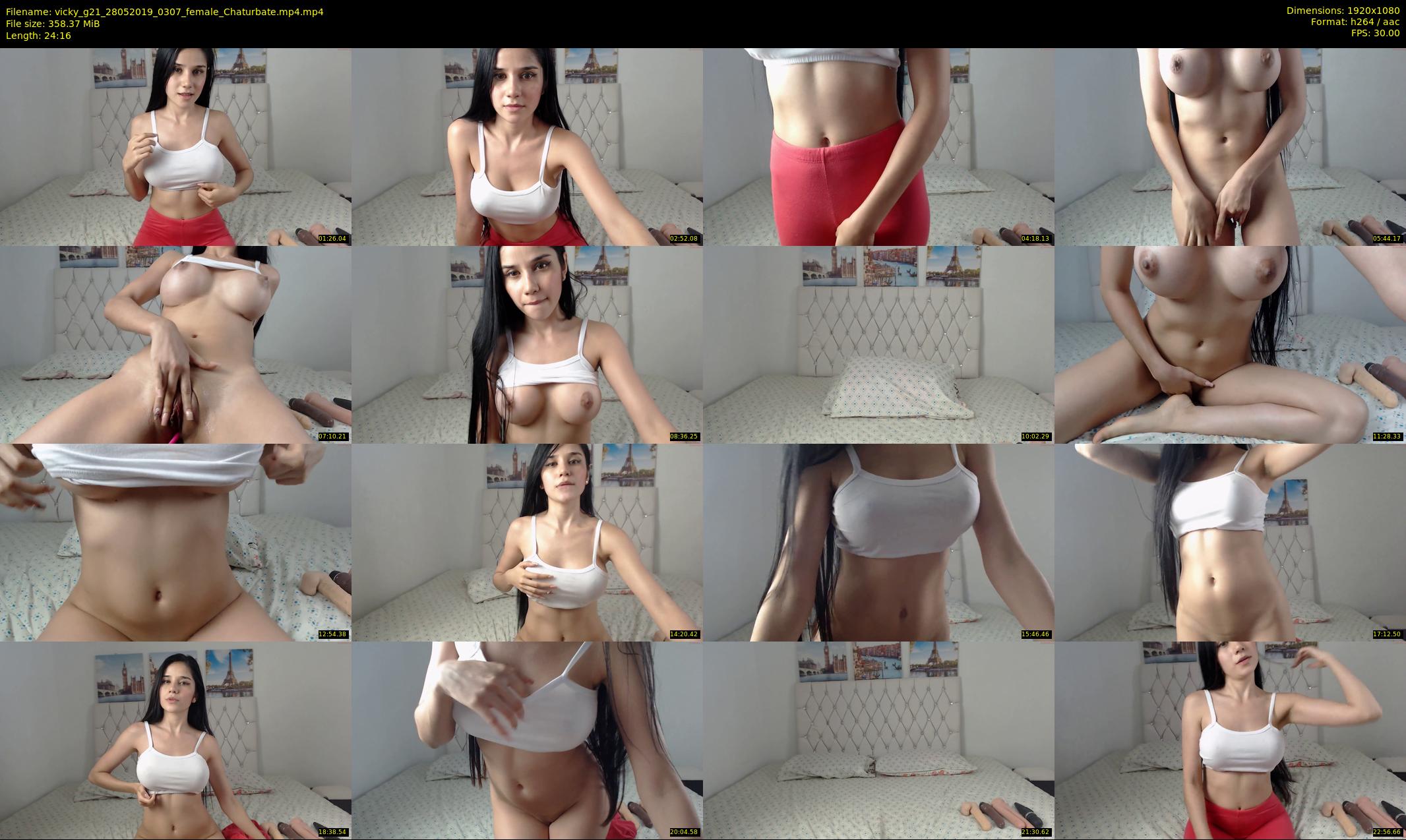 vicky_g21 — 25 minute Chaturbate female cam show recording, 1080p, May 28, 2019