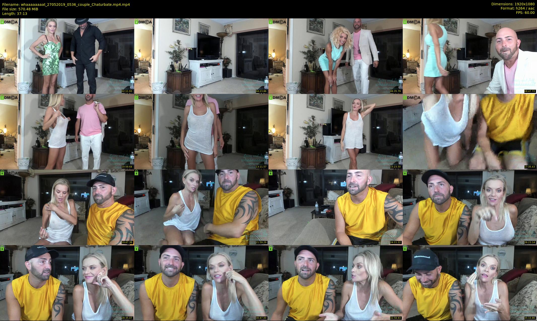 whaaaaaaaat — 38 minute Chaturbate couple cam show recording, 1080p, May 27, 2019