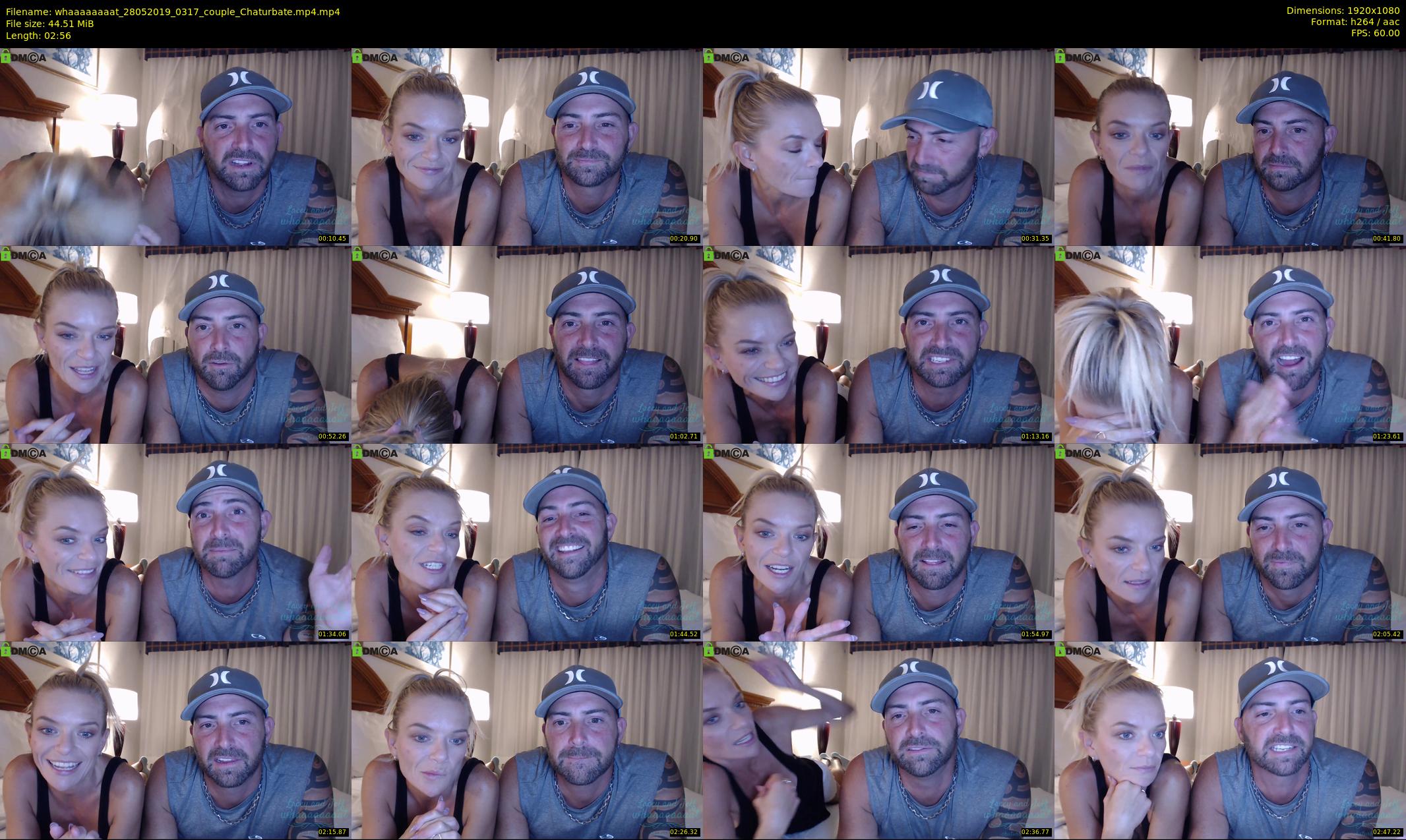 whaaaaaaaat — 3 minute Chaturbate couple cam show recording, 1080p, May 28, 2019