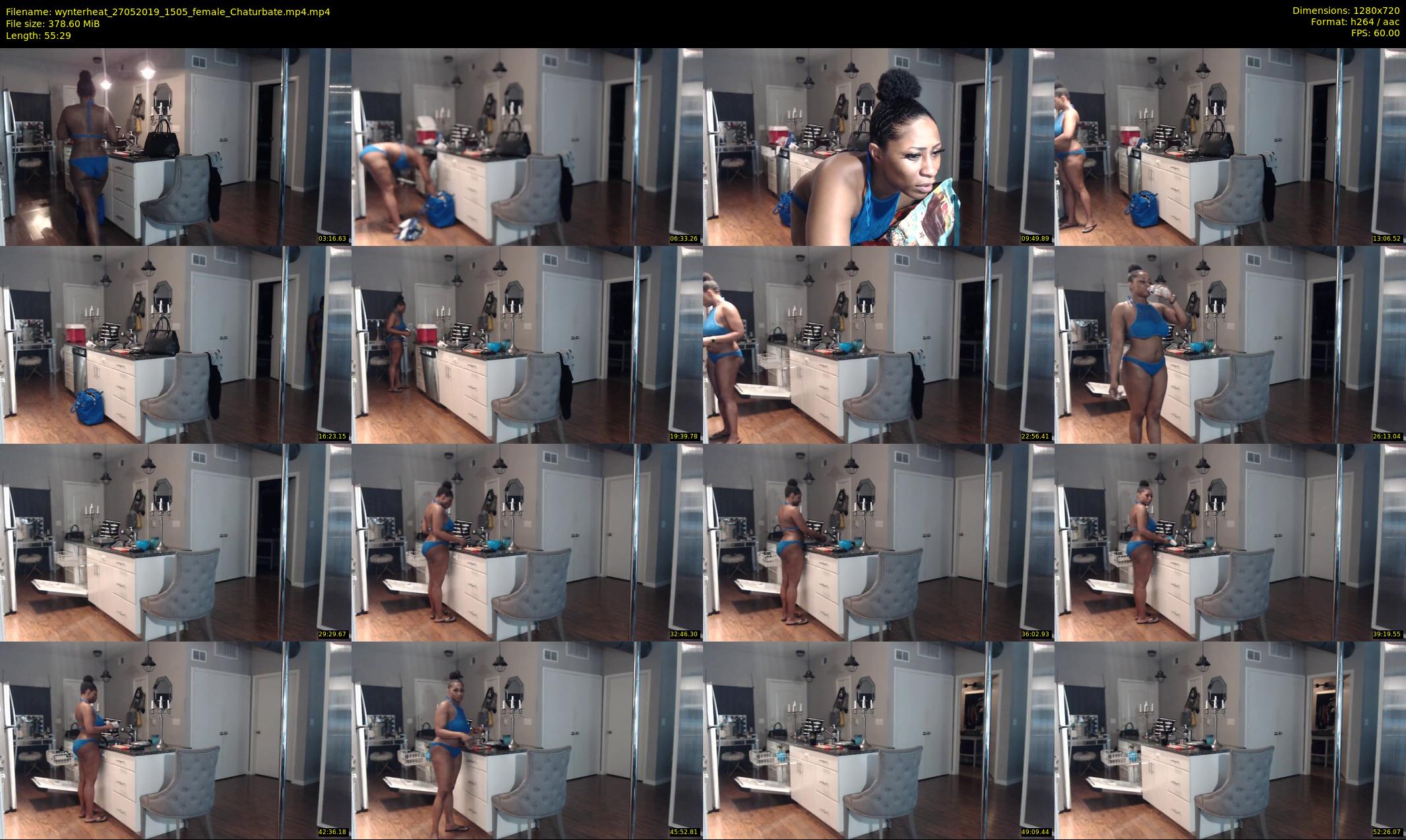 wynterheat — 56 minute Chaturbate female cam show recording, 720p, May 27, 2019