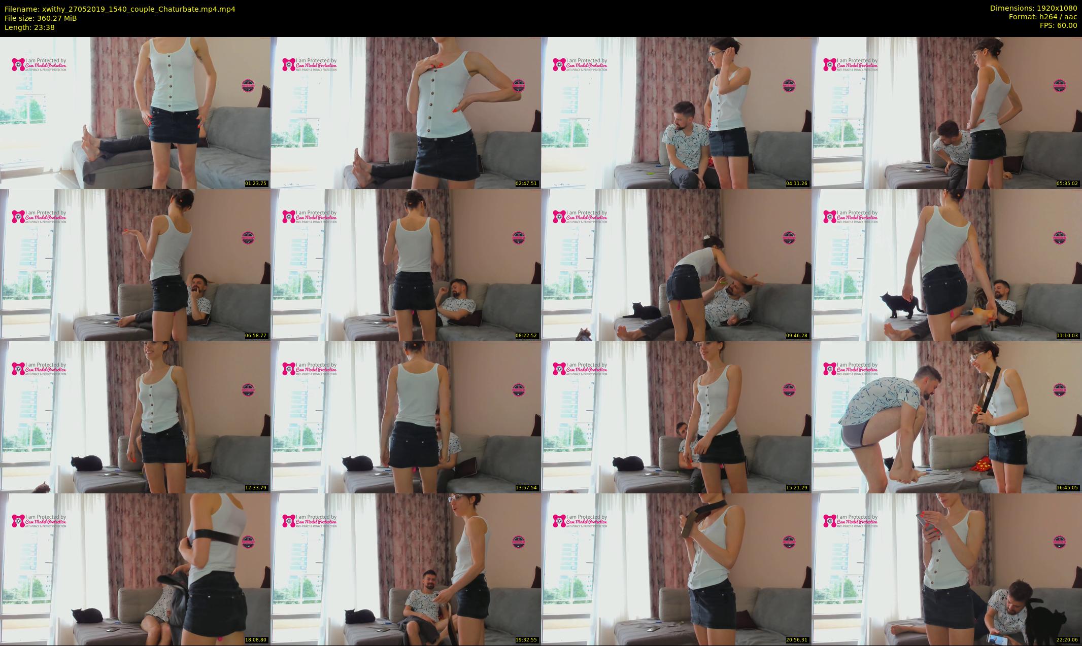 xwithy — 24 minute Chaturbate female cam show recording, 1080p, May 27, 2019