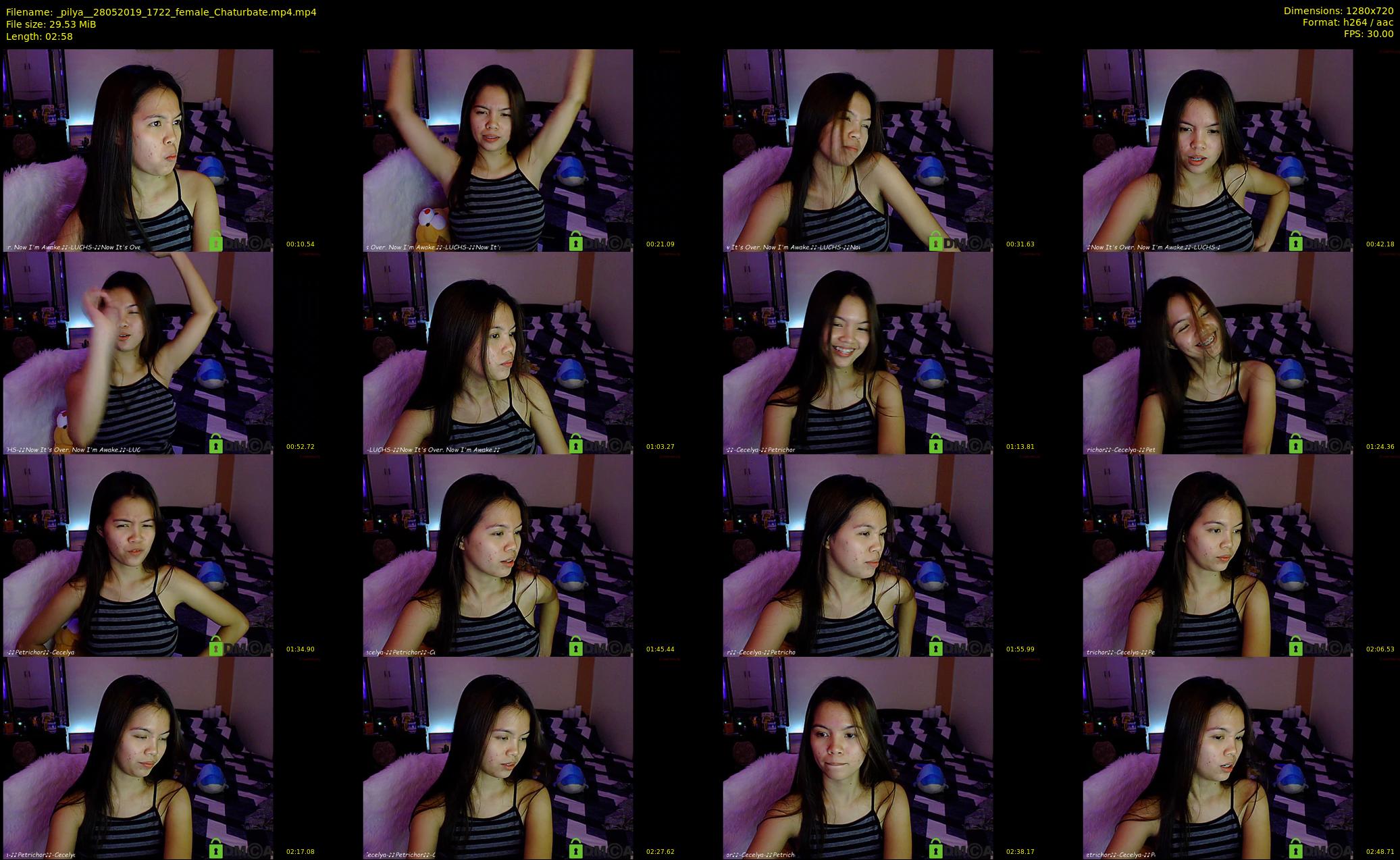 _pilya_ — 3 minute Chaturbate female cam show recording, 720p, May 28, 2019