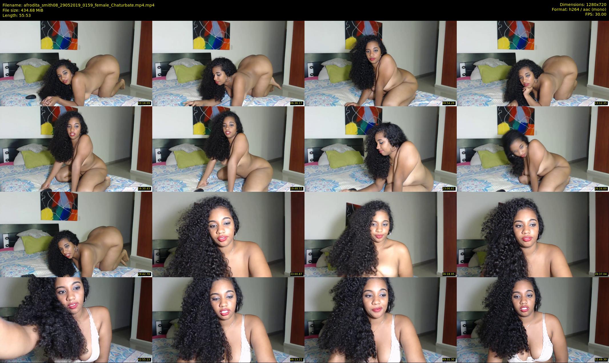 afrodita_smith08 — 56 minute Chaturbate female cam show recording, 720p, May 29, 2019