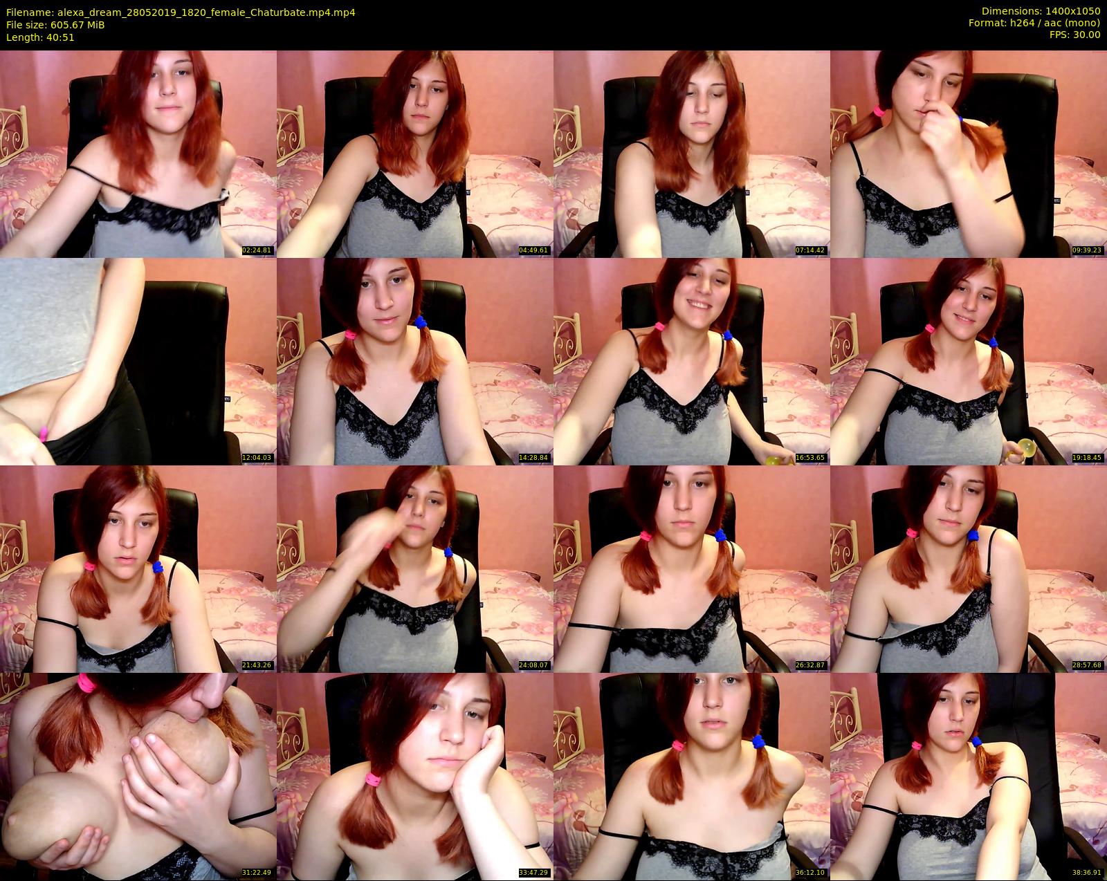 alexa_dream — 41 minute Chaturbate female cam show recording, 720p, May 28, 2019