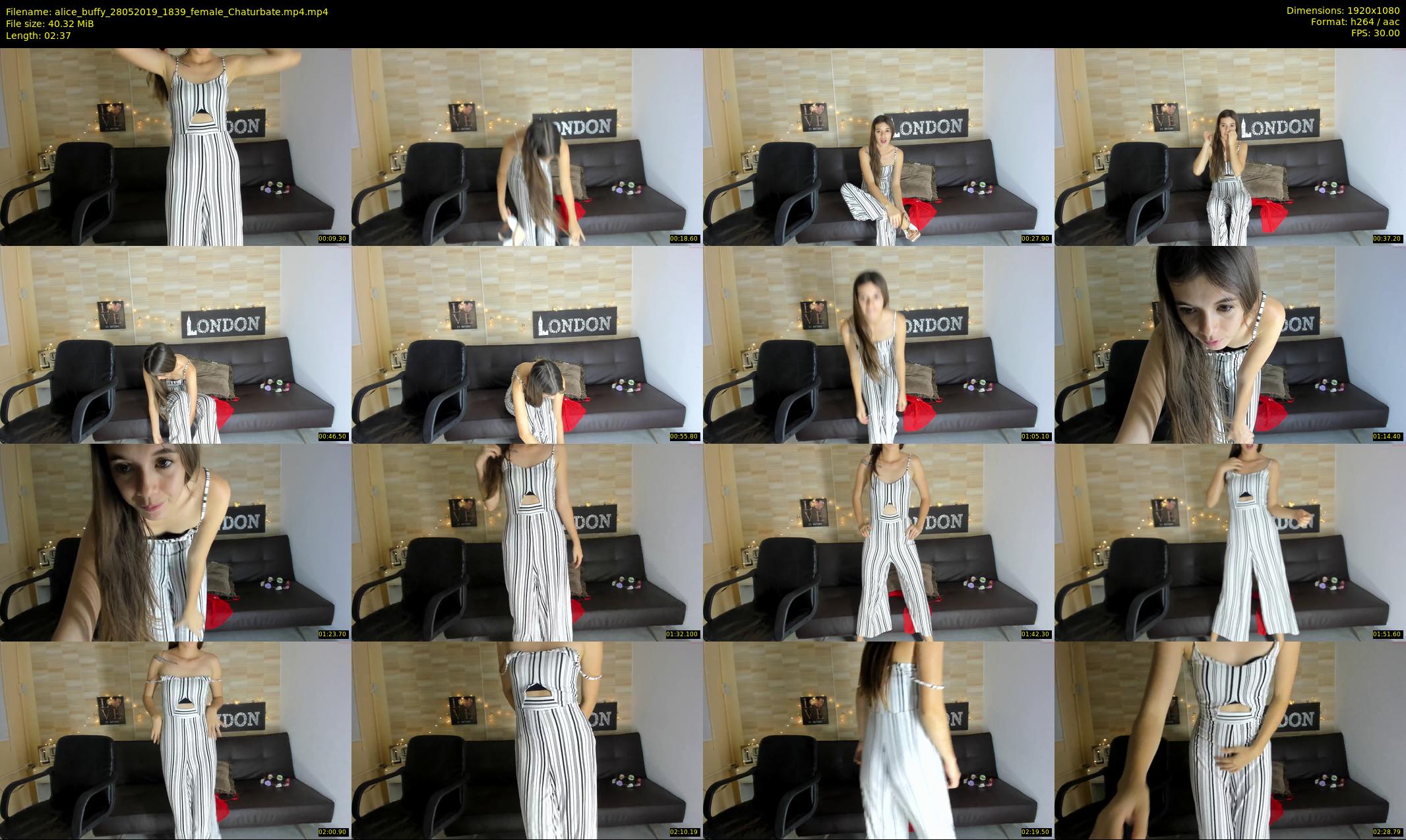 alice_buffy — 3 minute Chaturbate female cam show recording, 1080p, May 28, 2019