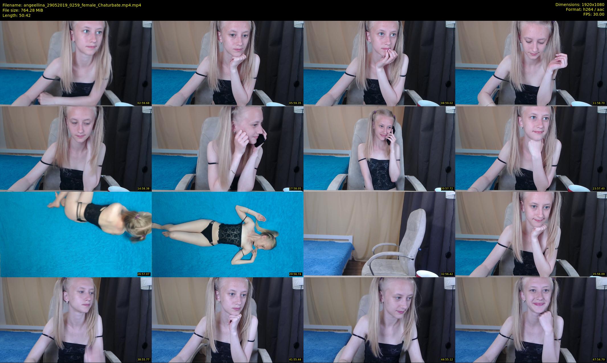 angeellina — 51 minute Chaturbate female cam show recording, 1080p, May 29, 2019