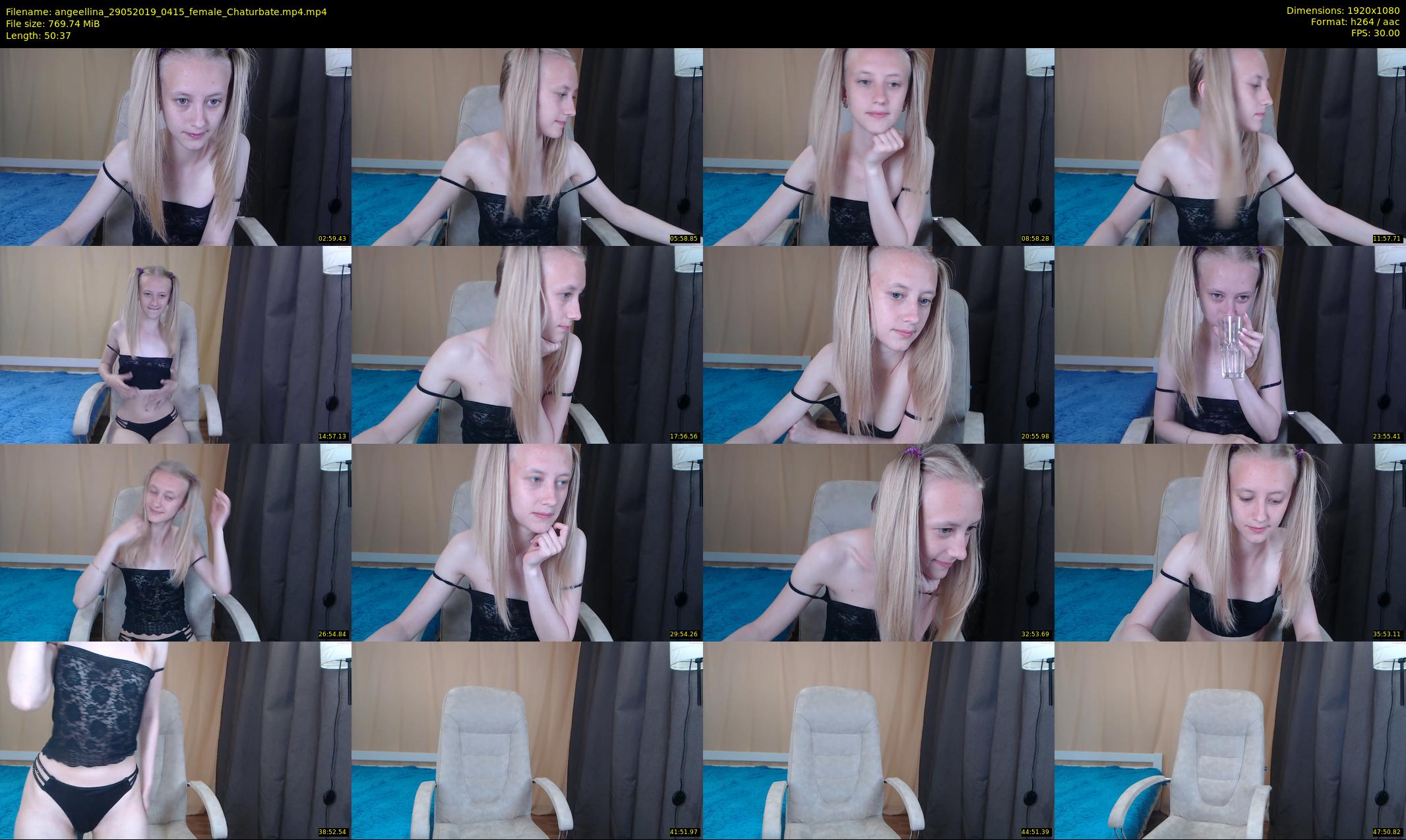 angeellina — 51 minute Chaturbate female cam show recording, 1080p, May 29, 2019