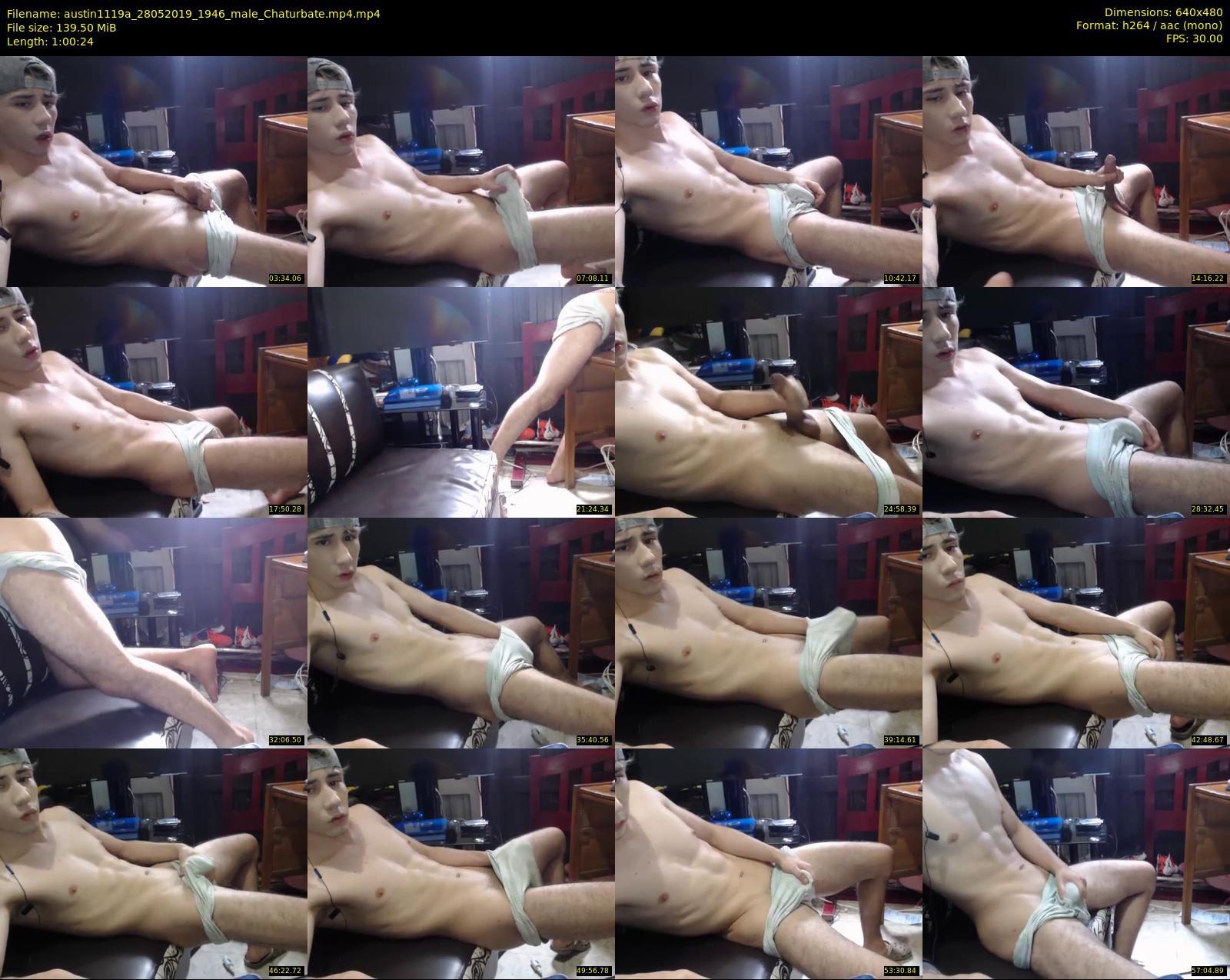 austin1119a — 61 minute Chaturbate male cam show recording, 480p, May 28, 2019