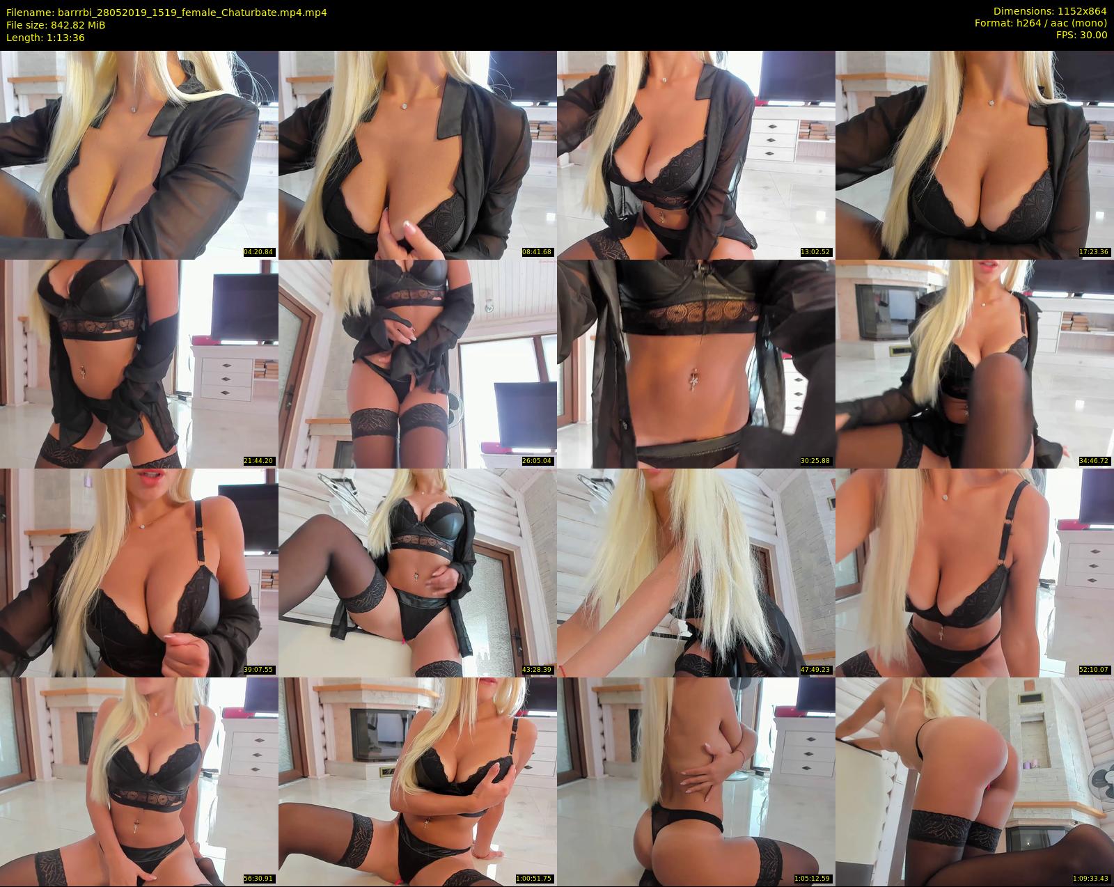barrrbi — 74 minute Chaturbate female cam show recording, 720p, May 28, 2019