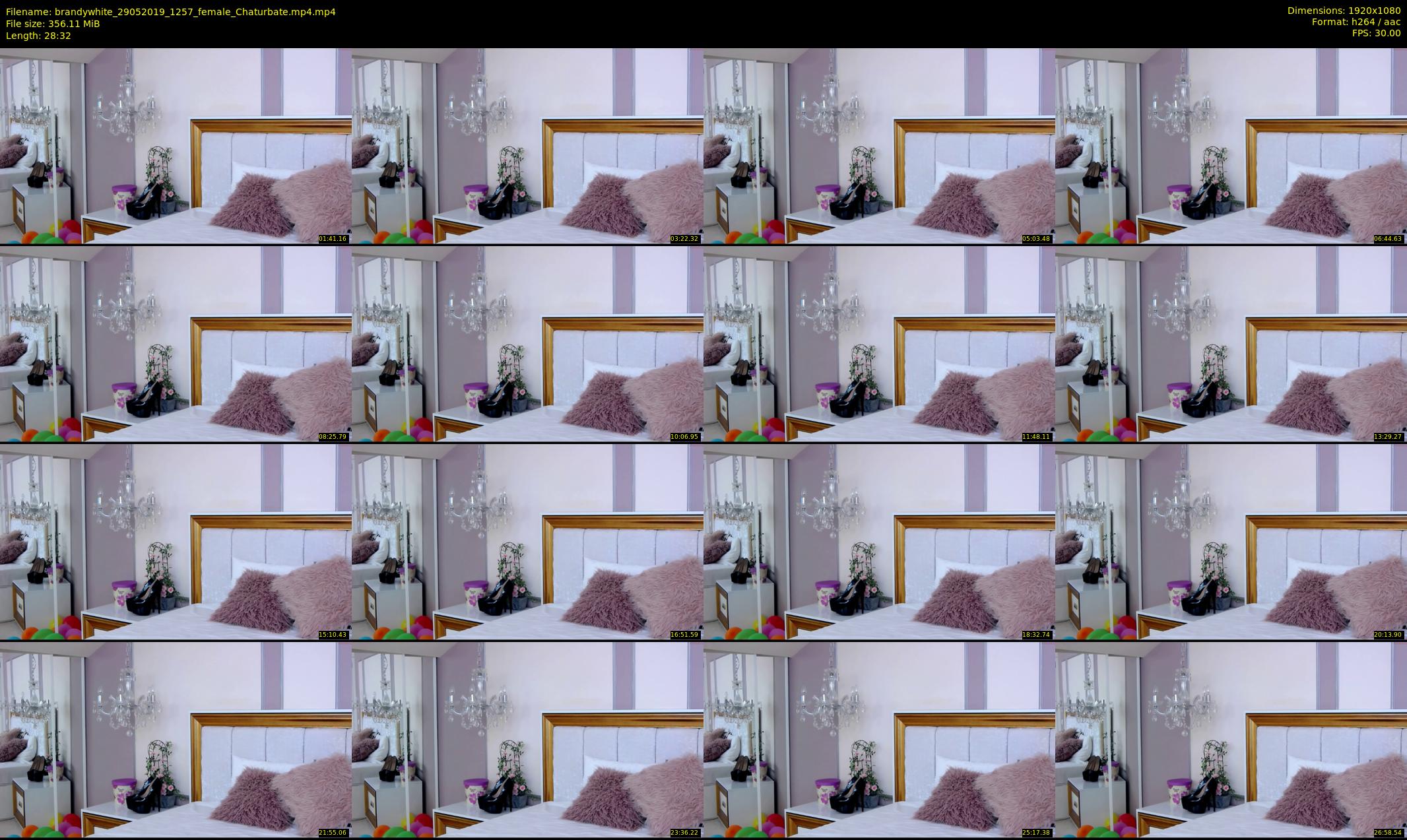 brandywhite — 29 minute Chaturbate female cam show recording, 1080p, May 29, 2019