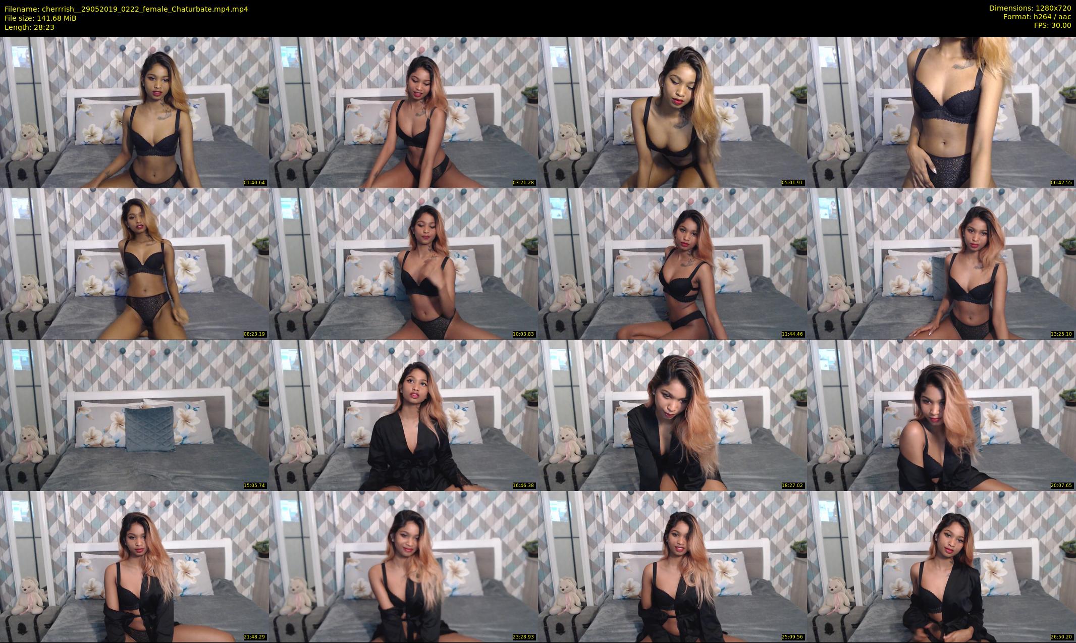 cherrrish_ — 29 minute Chaturbate female cam show recording, 720p, May 29, 2019