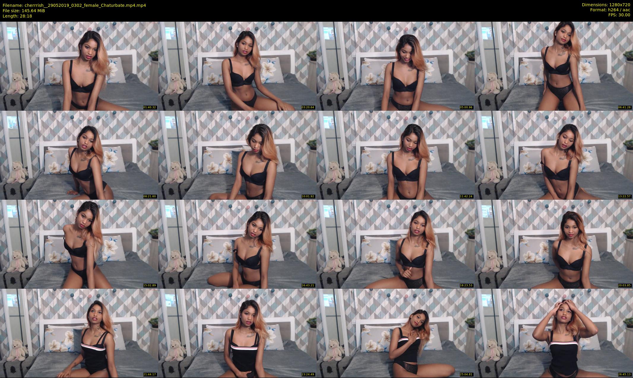 cherrrish_ — 29 minute Chaturbate female cam show recording, 720p, May 29, 2019