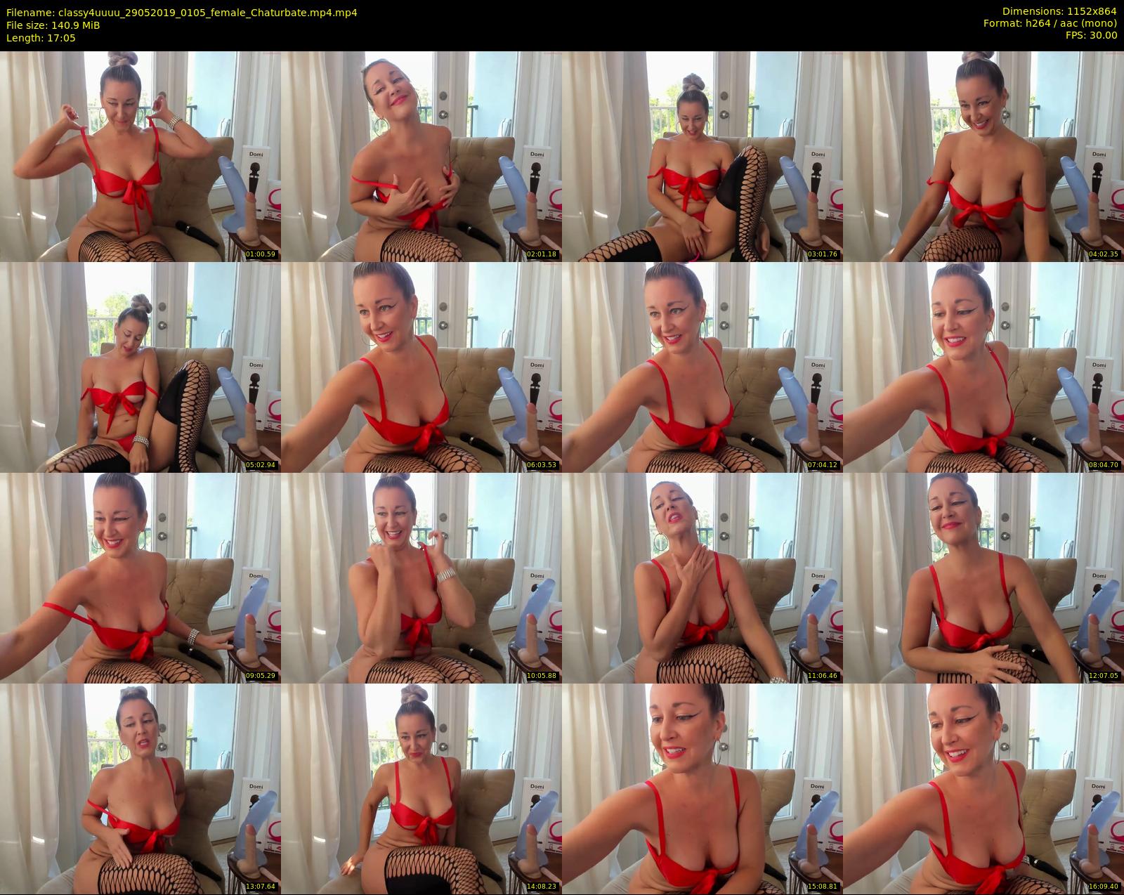 classy4uuuu — 18 minute Chaturbate female cam show recording, 720p, May 29, 2019