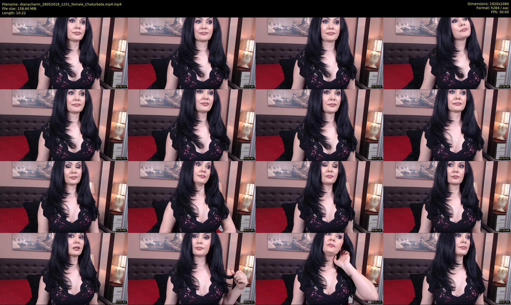 dianacharm — 11 minute Chaturbate female cam show recording, 1080p, May 28, 2019