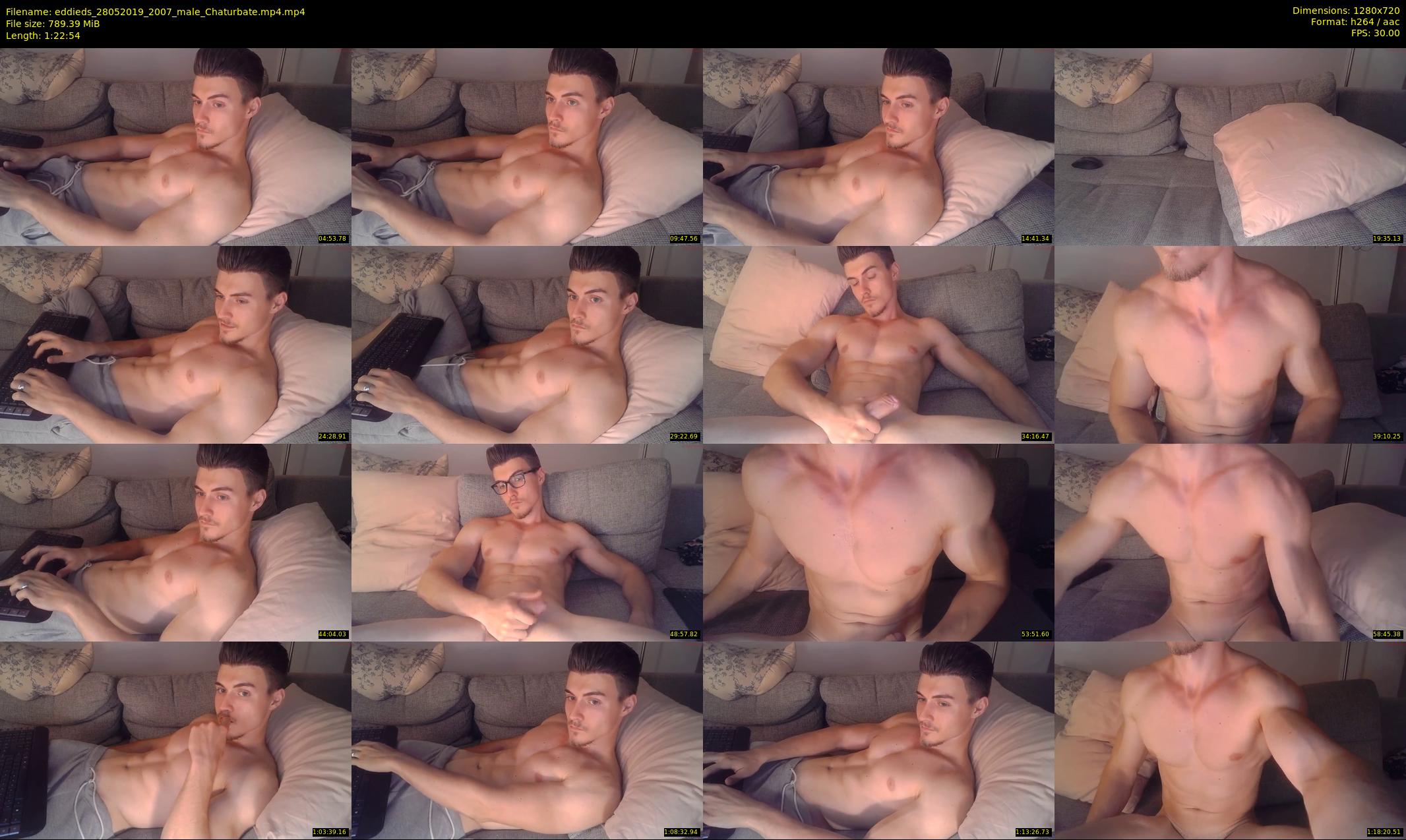 eddieds — 83 minute Chaturbate male cam show recording, 720p, May 28, 2019