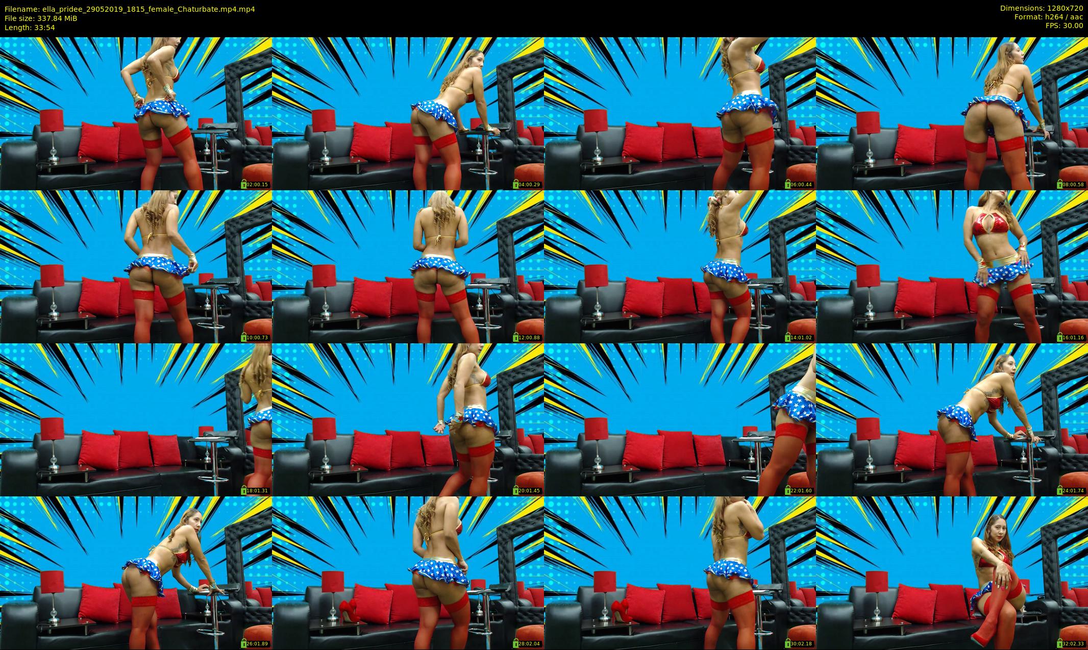 ella_pridee — 34 minute Chaturbate female cam show recording, 720p, May 29, 2019
