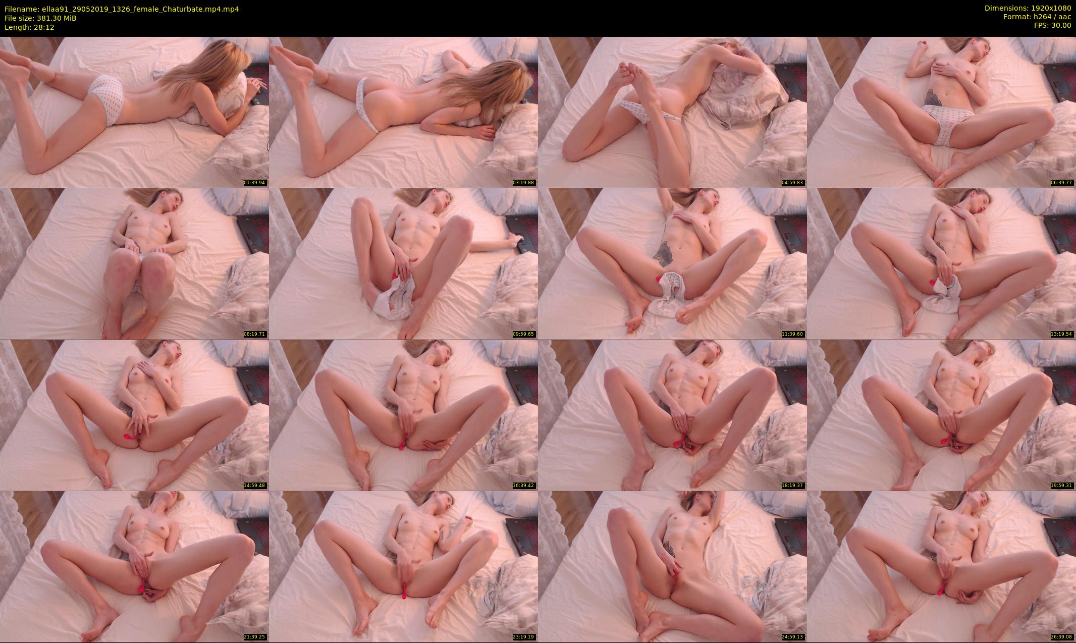 ellaa91 — 29 minute Chaturbate female cam show recording, 1080p, May 29, 2019