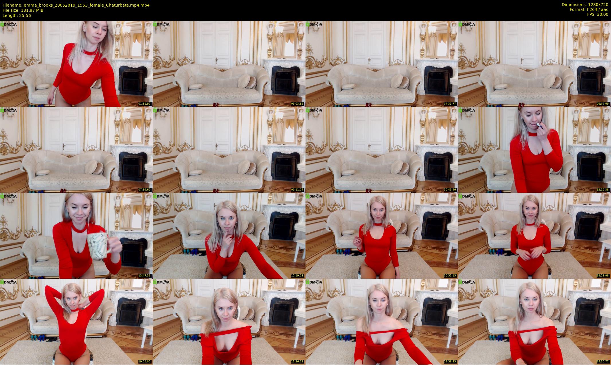 emma_brooks — 26 minute Chaturbate female cam show recording, 720p, May 28, 2019