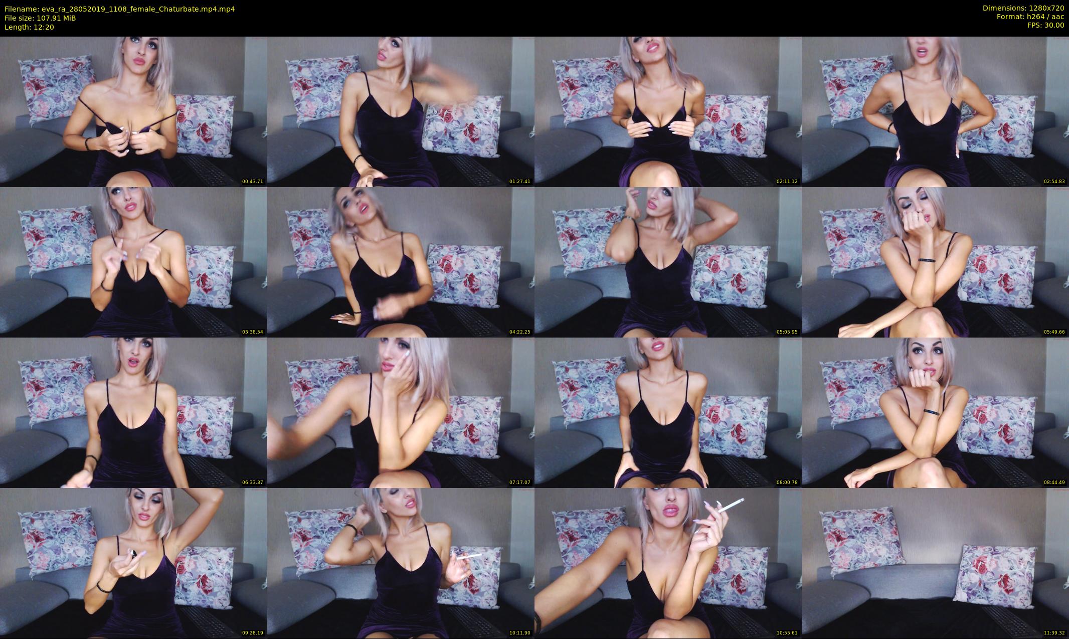 eva_ra — 13 minute Chaturbate female cam show recording, 720p, May 28, 2019