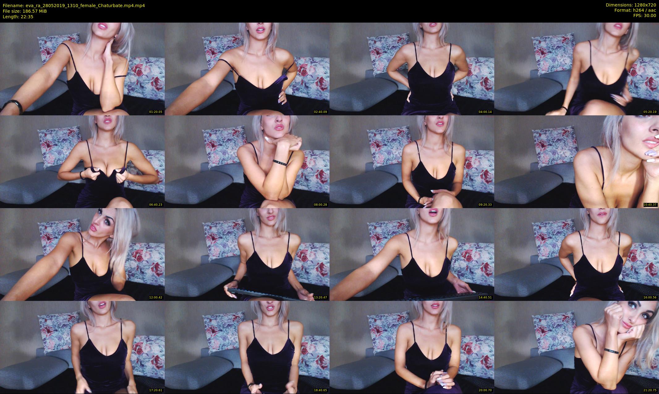 eva_ra — 23 minute Chaturbate female cam show recording, 720p, May 28, 2019