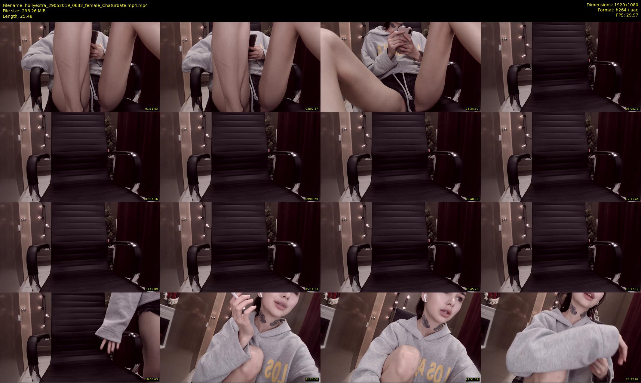 hollyextra — 26 minute Chaturbate female cam show recording, 1080p, May 29, 2019