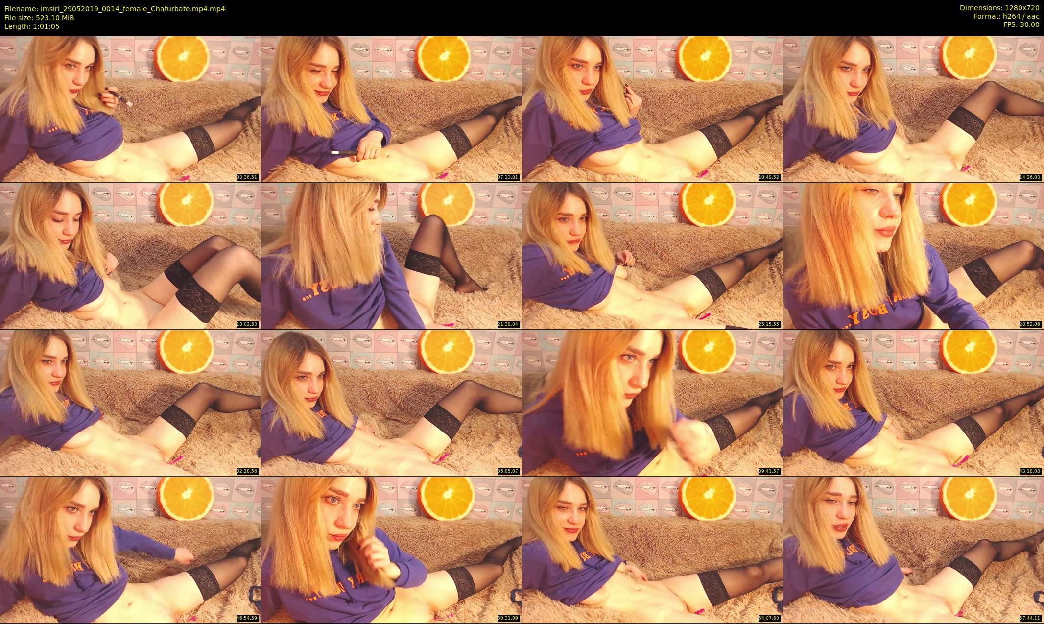 imsiri — 62 minute Chaturbate female cam show recording, 720p, May 29, 2019