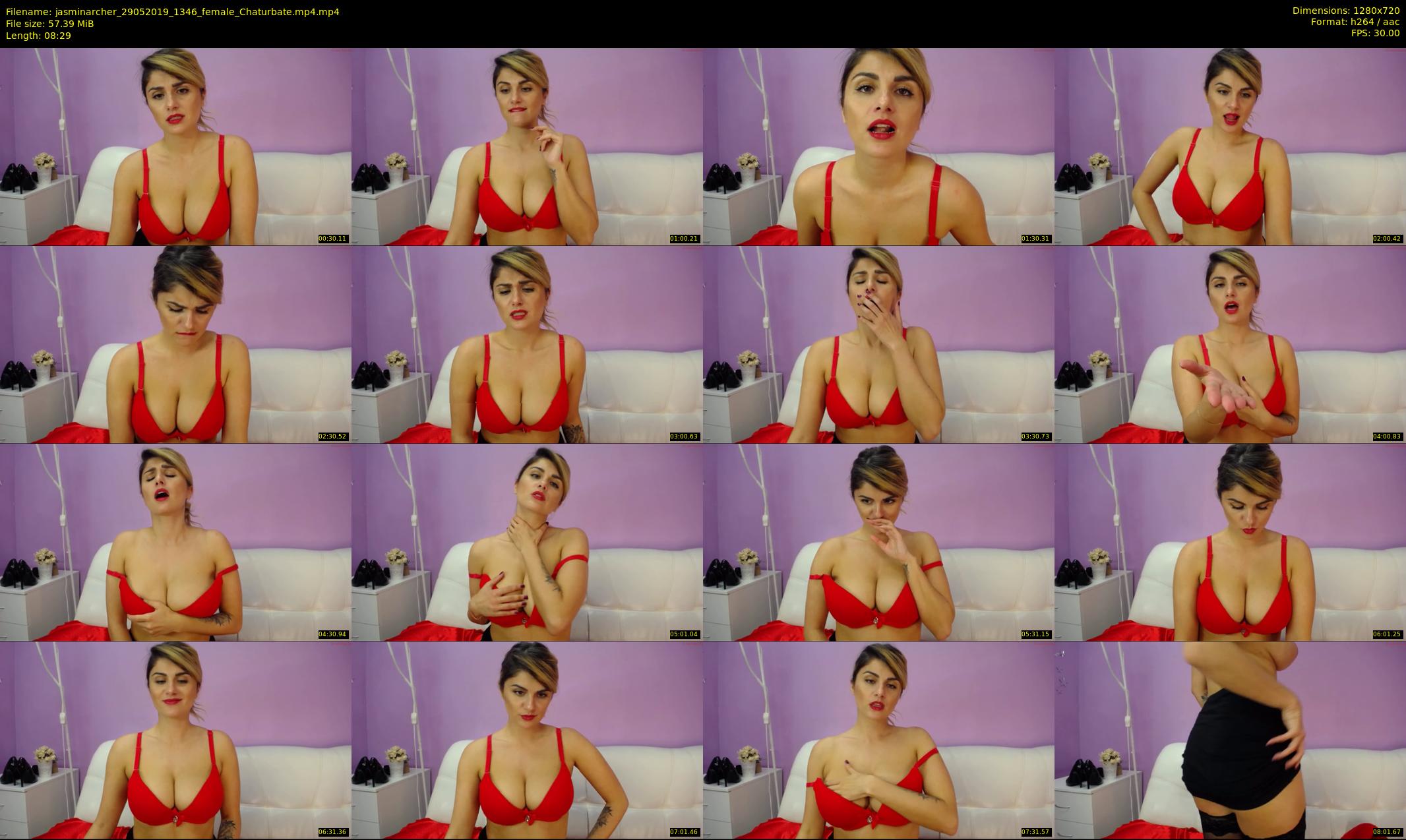 jasminarcher — 9 minute Chaturbate female cam show recording, 720p, May 29, 2019