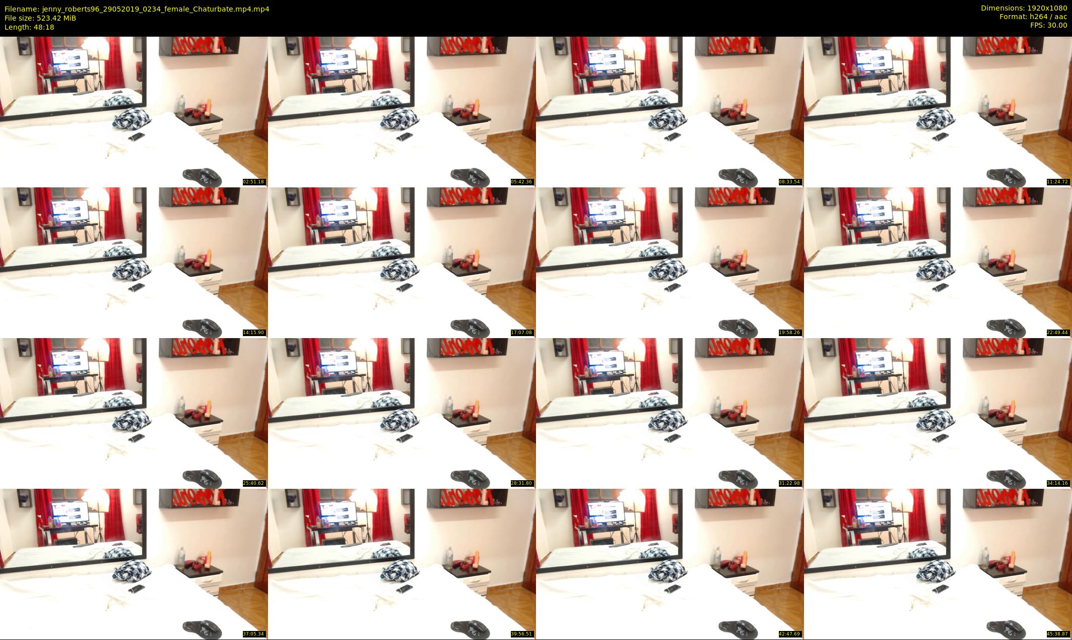 jenny_roberts96 — 49 minute Chaturbate female cam show recording, 1080p, May 29, 2019
