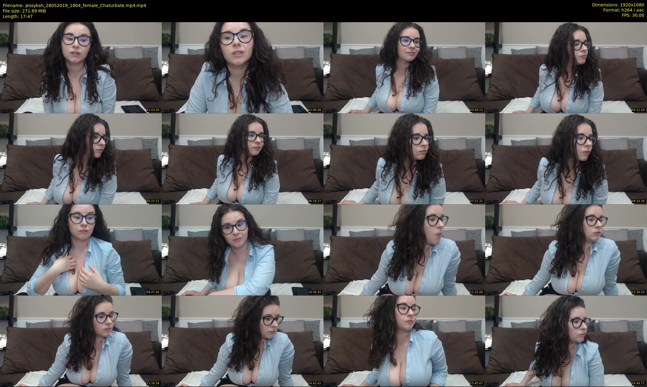 jessykah — 18 minute Chaturbate female cam show recording, 1080p, May 28, 2019