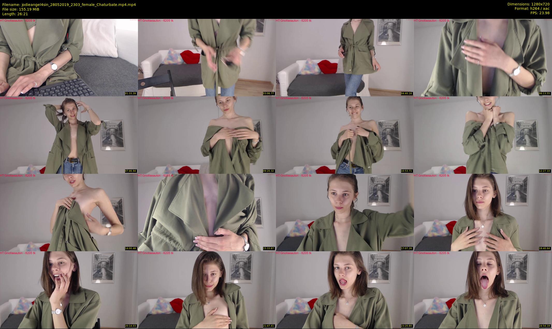 jodieangel4sin — 27 minute Chaturbate female cam show recording, 720p, May 28, 2019