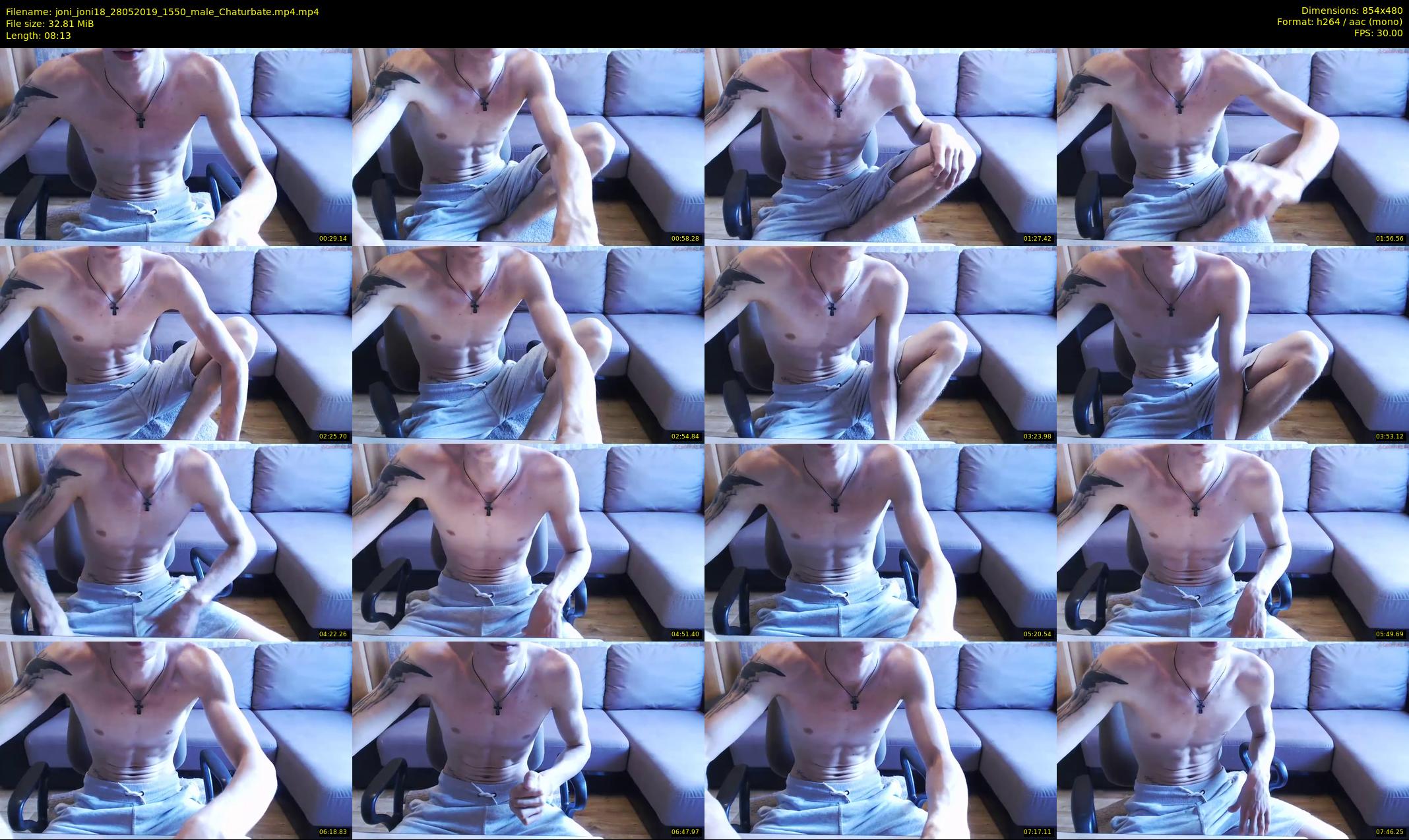 joni_joni18 — 9 minute Chaturbate male cam show recording, 480p, May 28, 2019