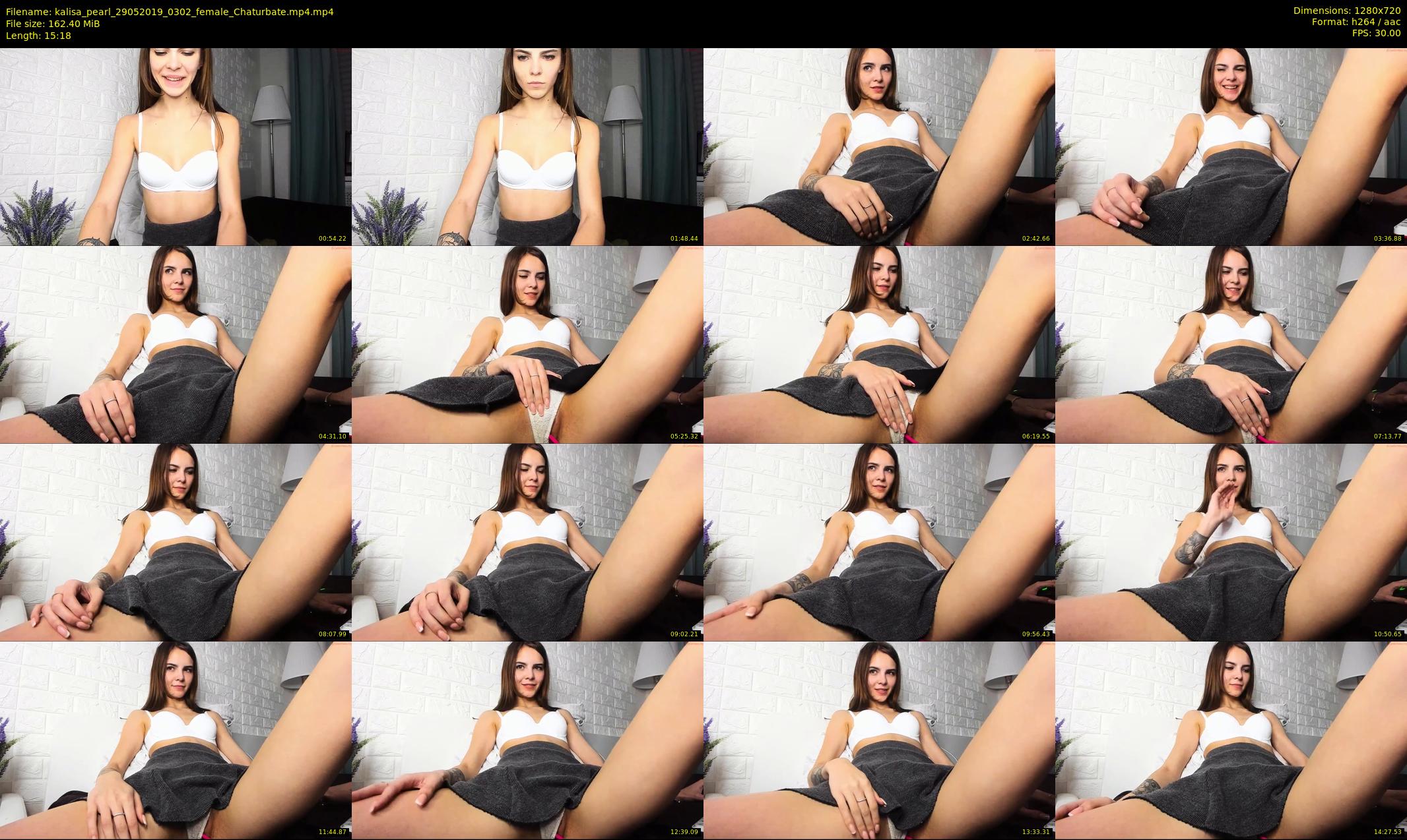 kalisa_pearl — 16 minute Chaturbate female cam show recording, 720p, May 29, 2019