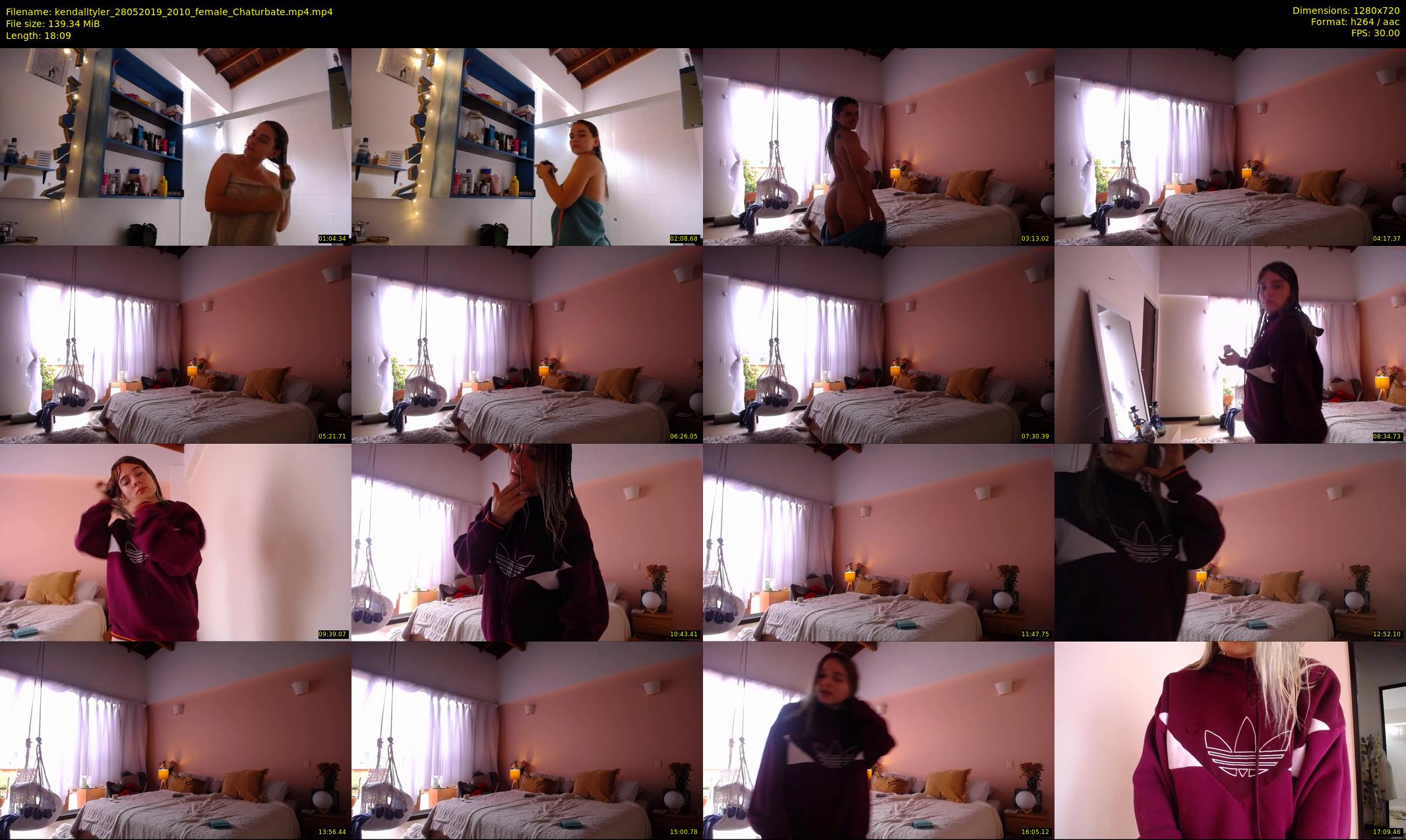 kendalltyler — 19 minute Chaturbate female cam show recording, 720p, May 28, 2019