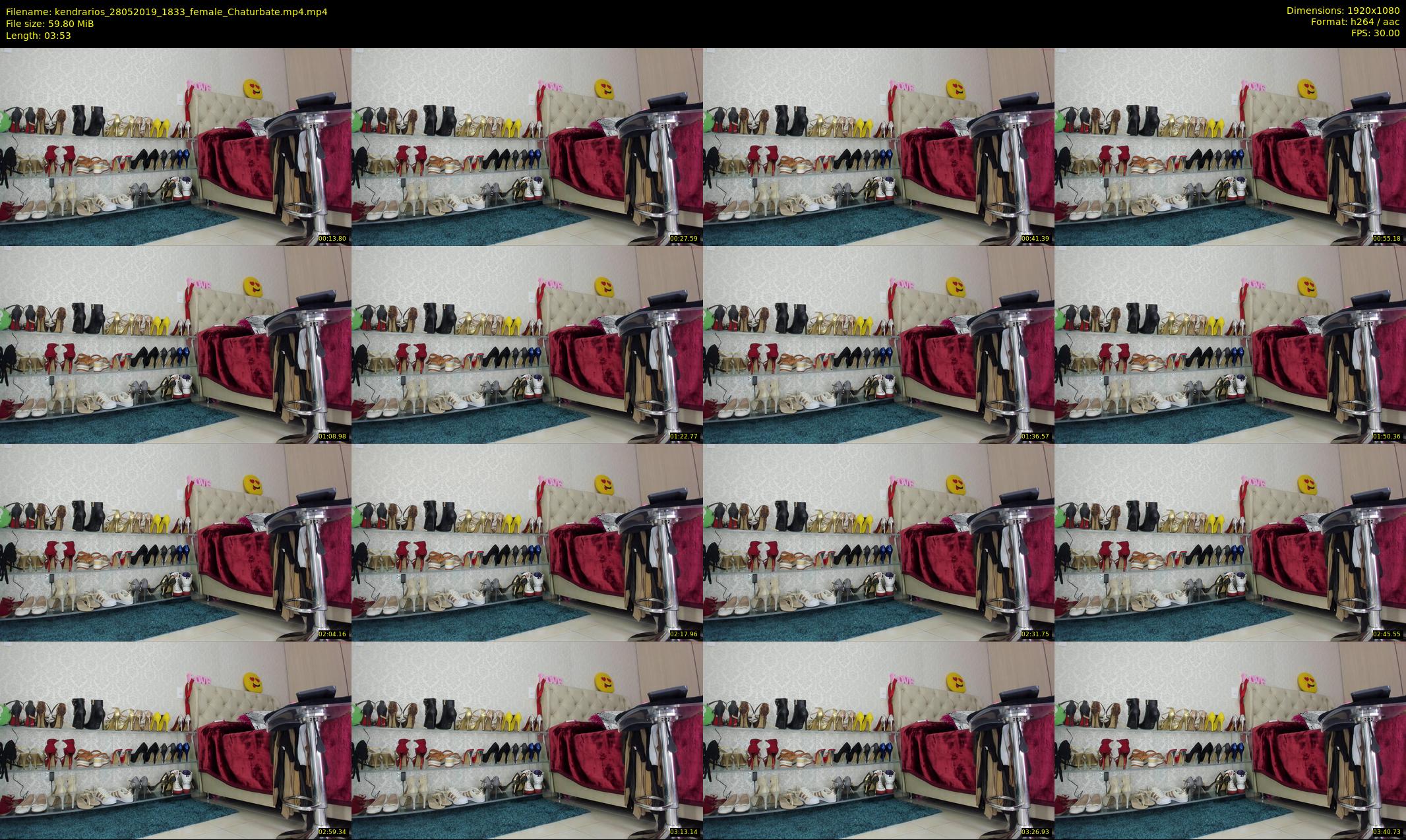 kendrarios — 4 minute Chaturbate female cam show recording, 1080p, May 28, 2019
