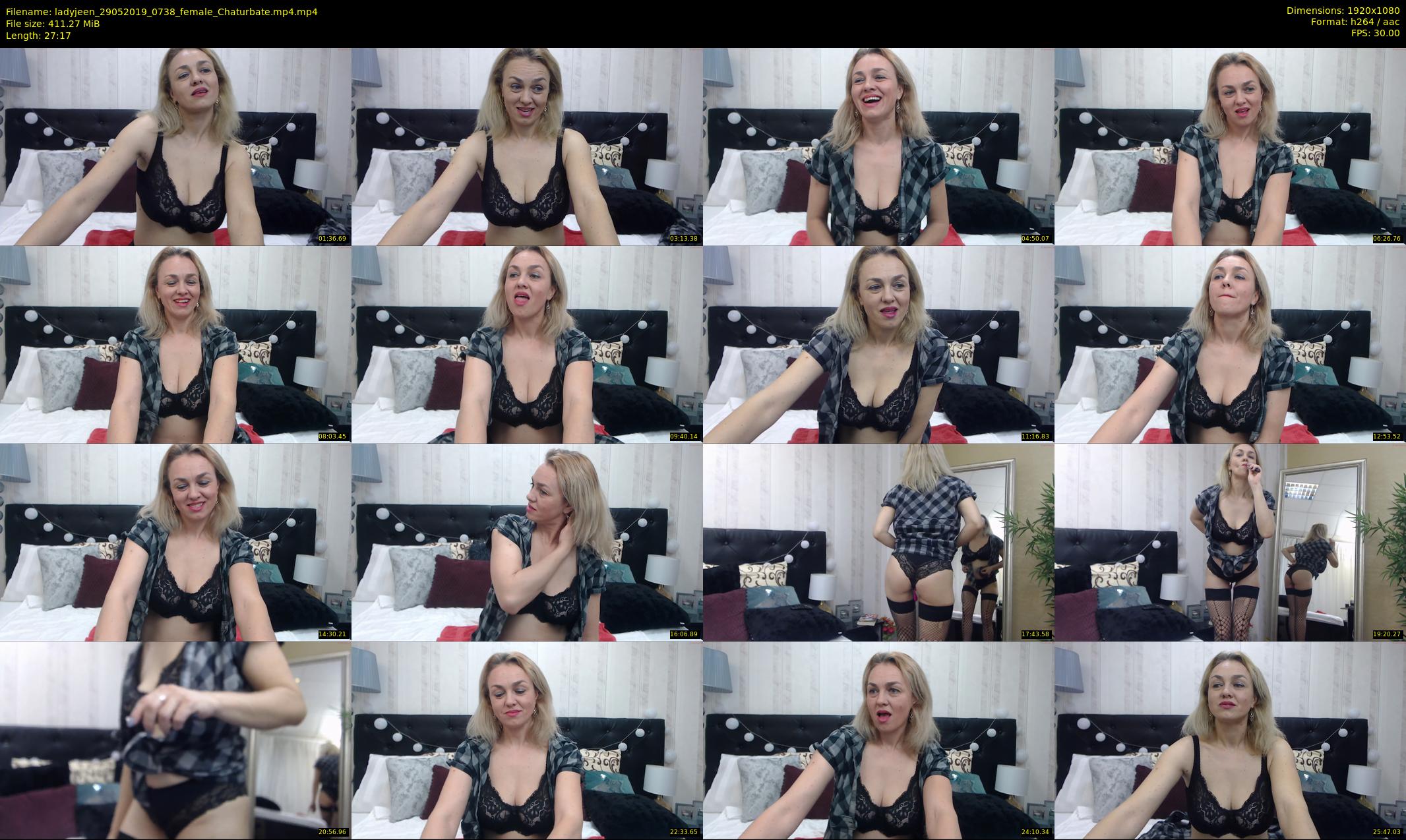 ladyjeen — 28 minute Chaturbate female cam show recording, 1080p, May 29, 2019