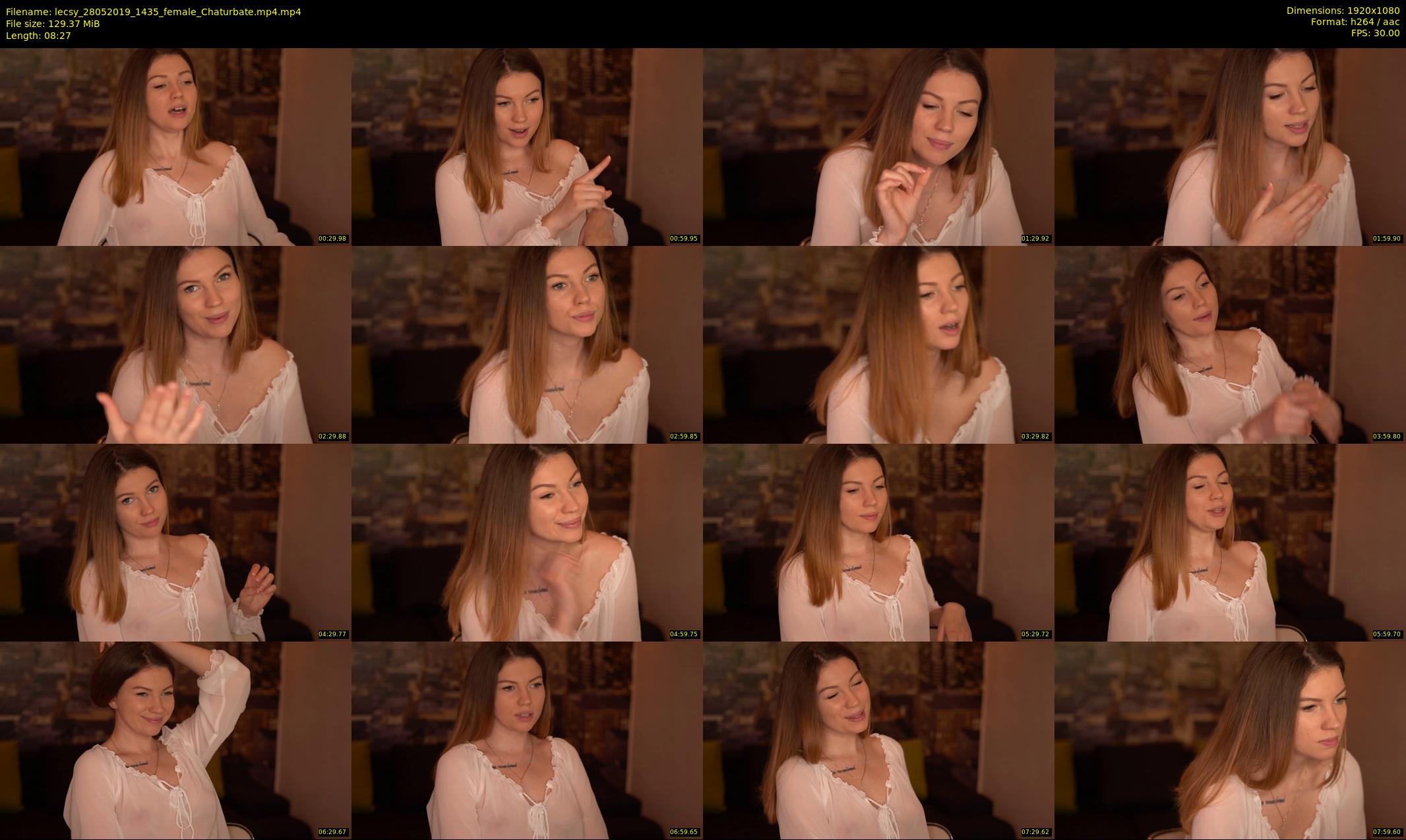 lecsy — 9 minute Chaturbate female cam show recording, 1080p, May 28, 2019
