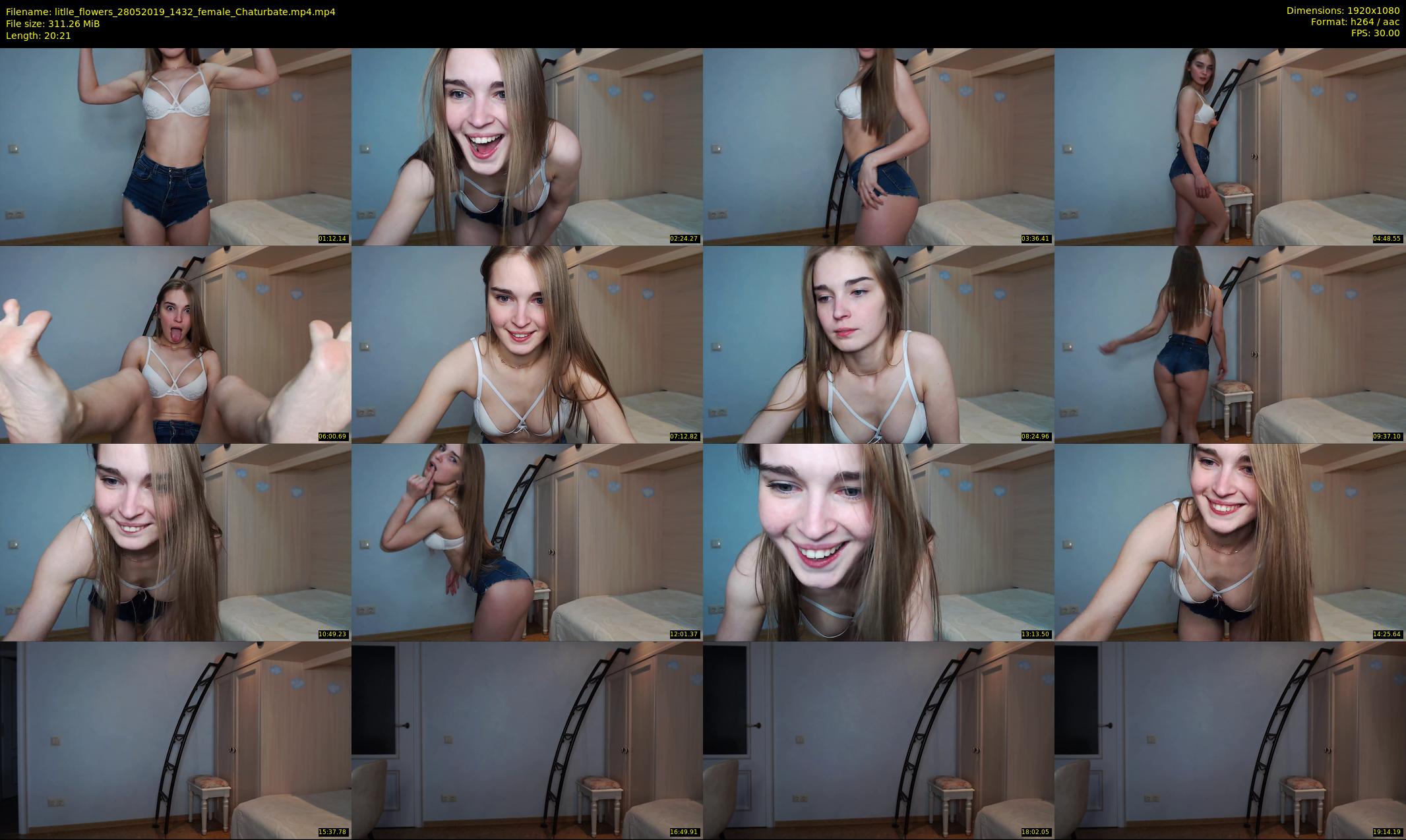 litlle_flowers — 21 minute Chaturbate female cam show recording, 1080p, May 28, 2019