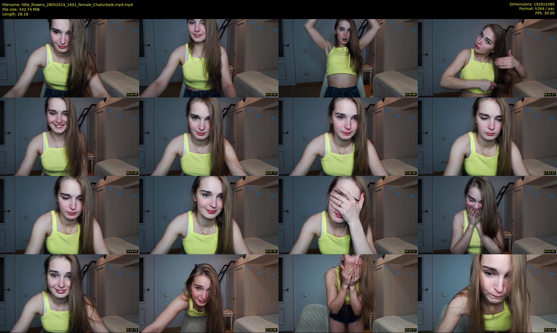 litlle_flowers — 29 minute Chaturbate female cam show recording, 1080p, May 28, 2019