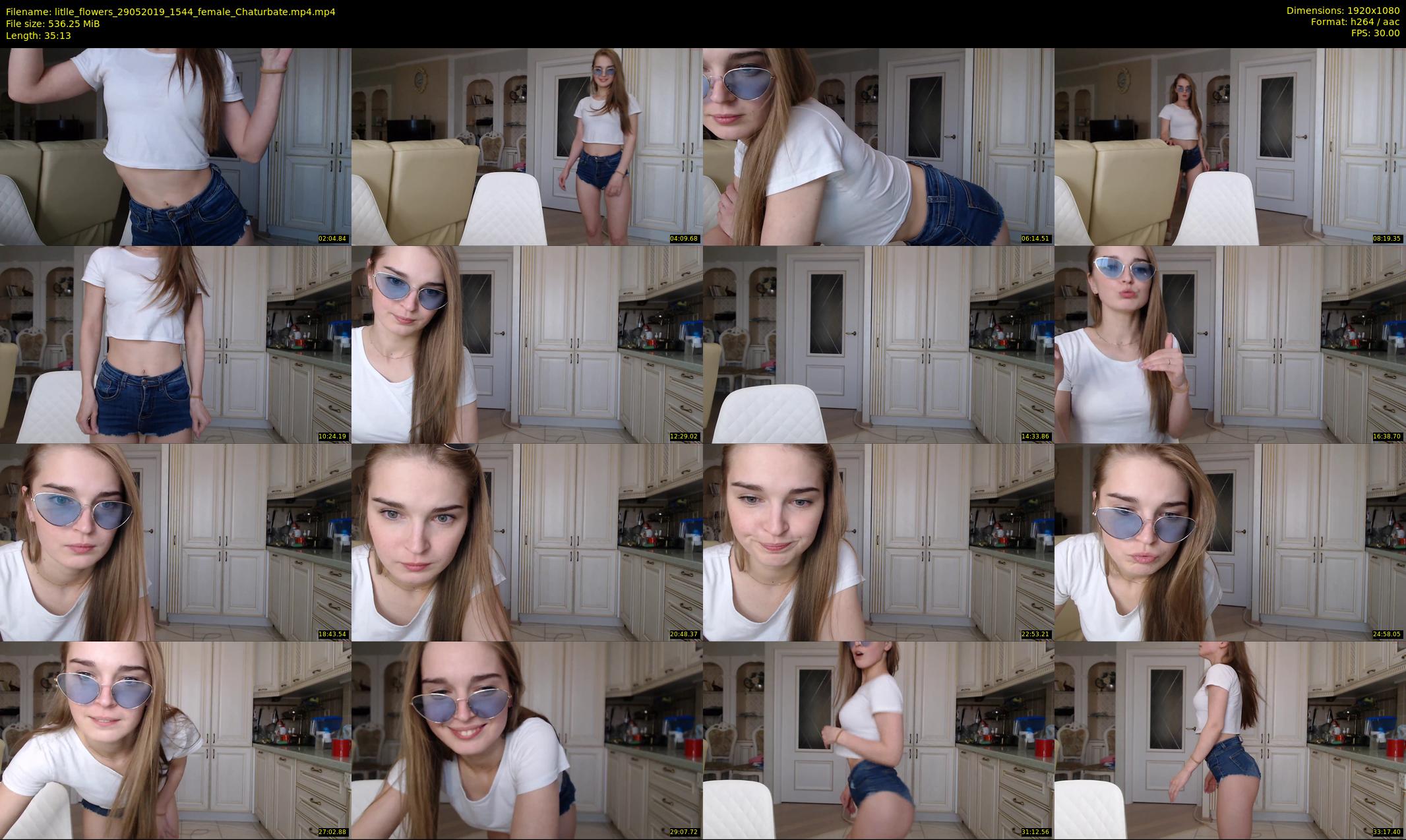 litlle_flowers — 36 minute Chaturbate female cam show recording, 1080p, May 29, 2019