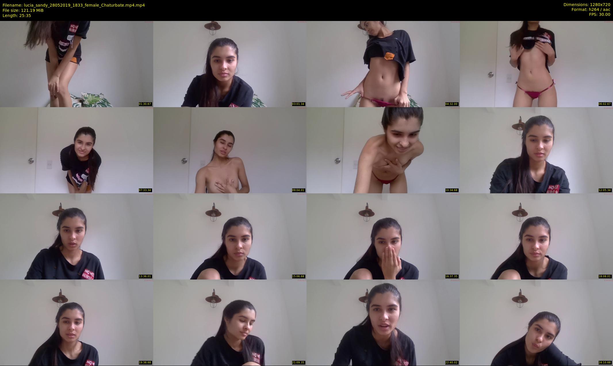 lucia_sandy — 26 minute Chaturbate female cam show recording, 720p, May 28, 2019