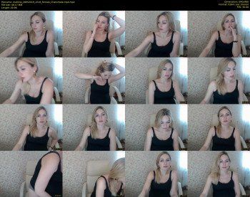 mallinia — 21 minute Chaturbate female cam show recording, 480p, May 28, 2019