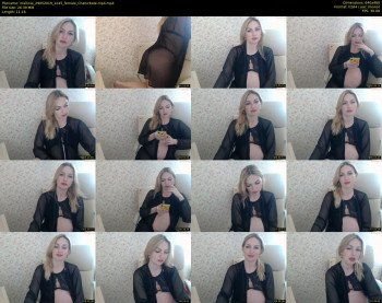 mallinia — 12 minute Chaturbate female cam show recording, 480p, May 29, 2019