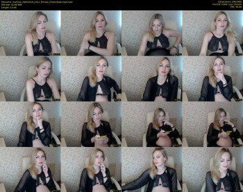mallinia — 14 minute Chaturbate female cam show recording, 480p, May 29, 2019