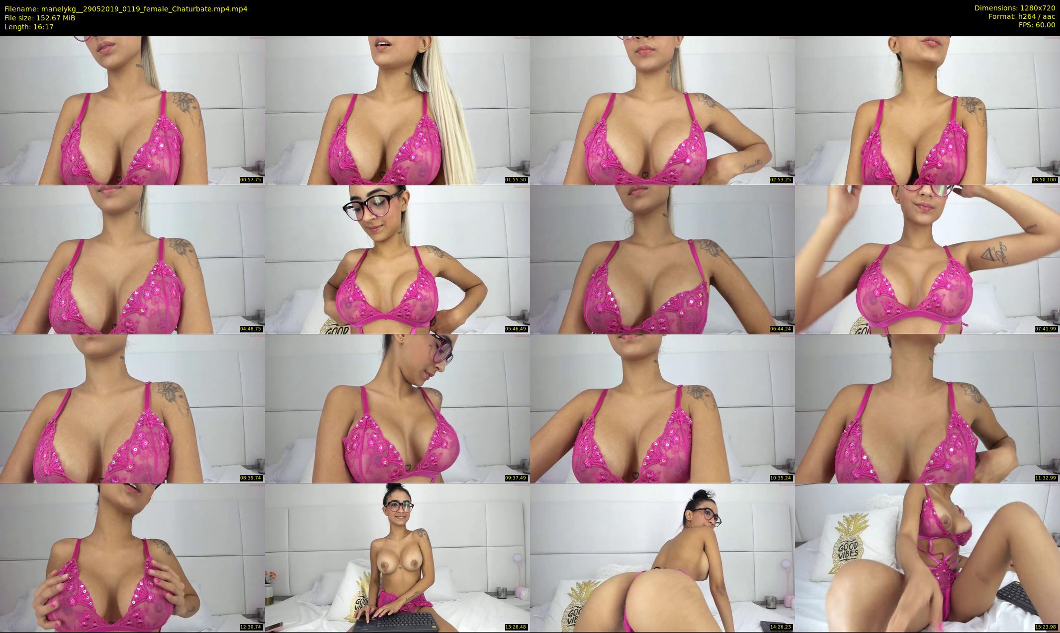 manelykg_ — 17 minute Chaturbate female cam show recording, 720p, May 29, 2019